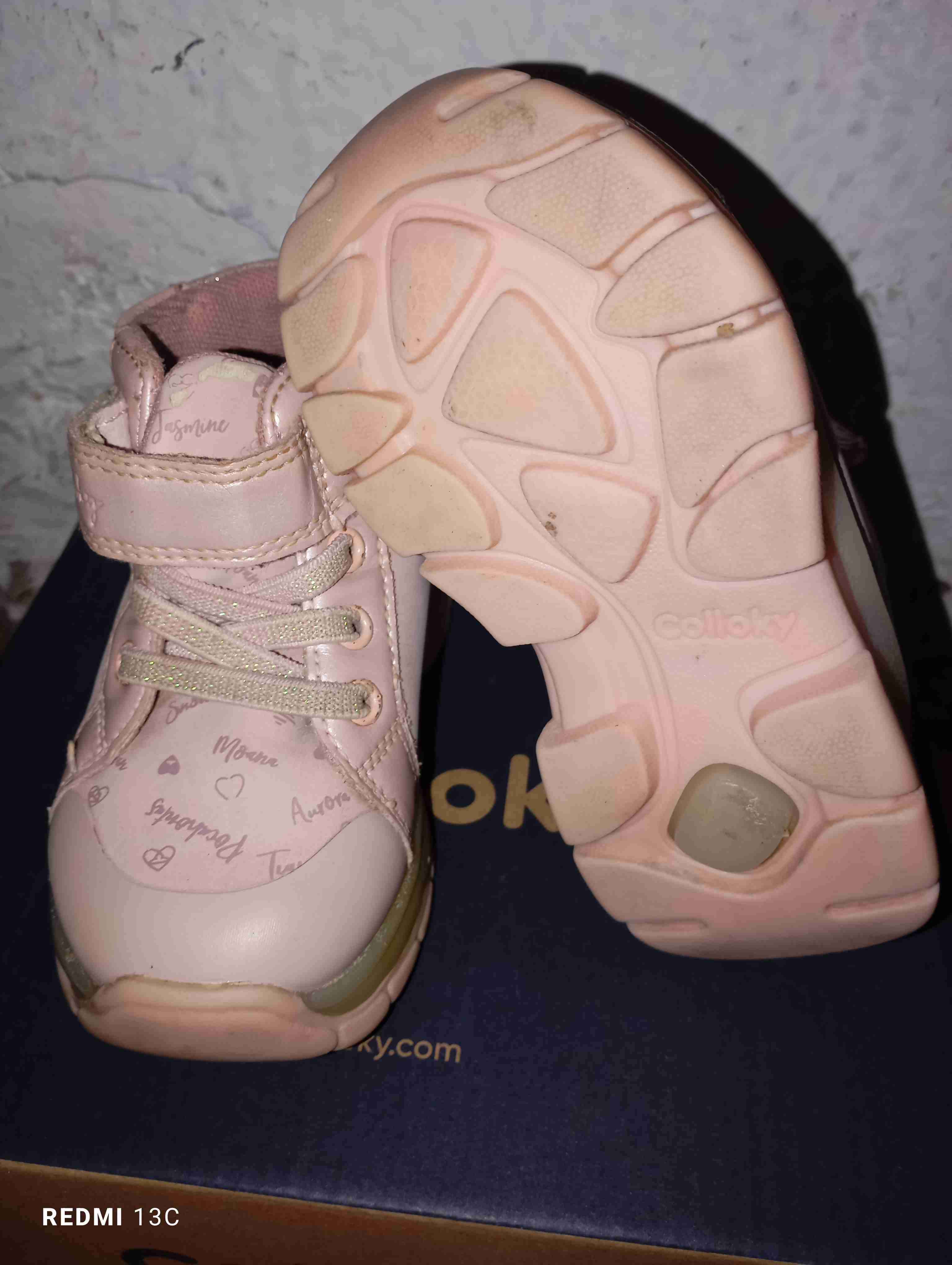 Botines rosas para niñan°22