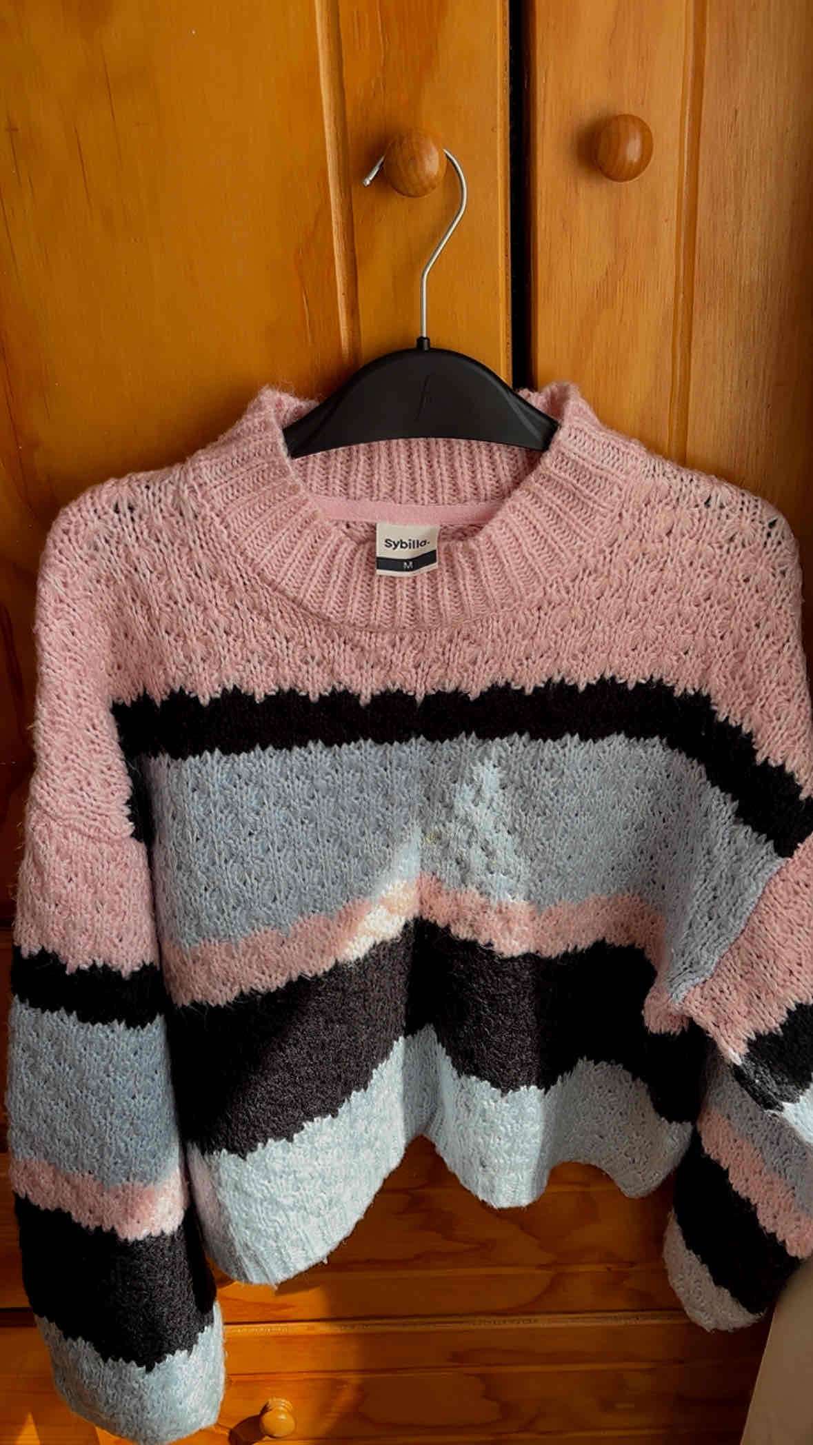 Suéter rayado colores pastel - miniatura 1