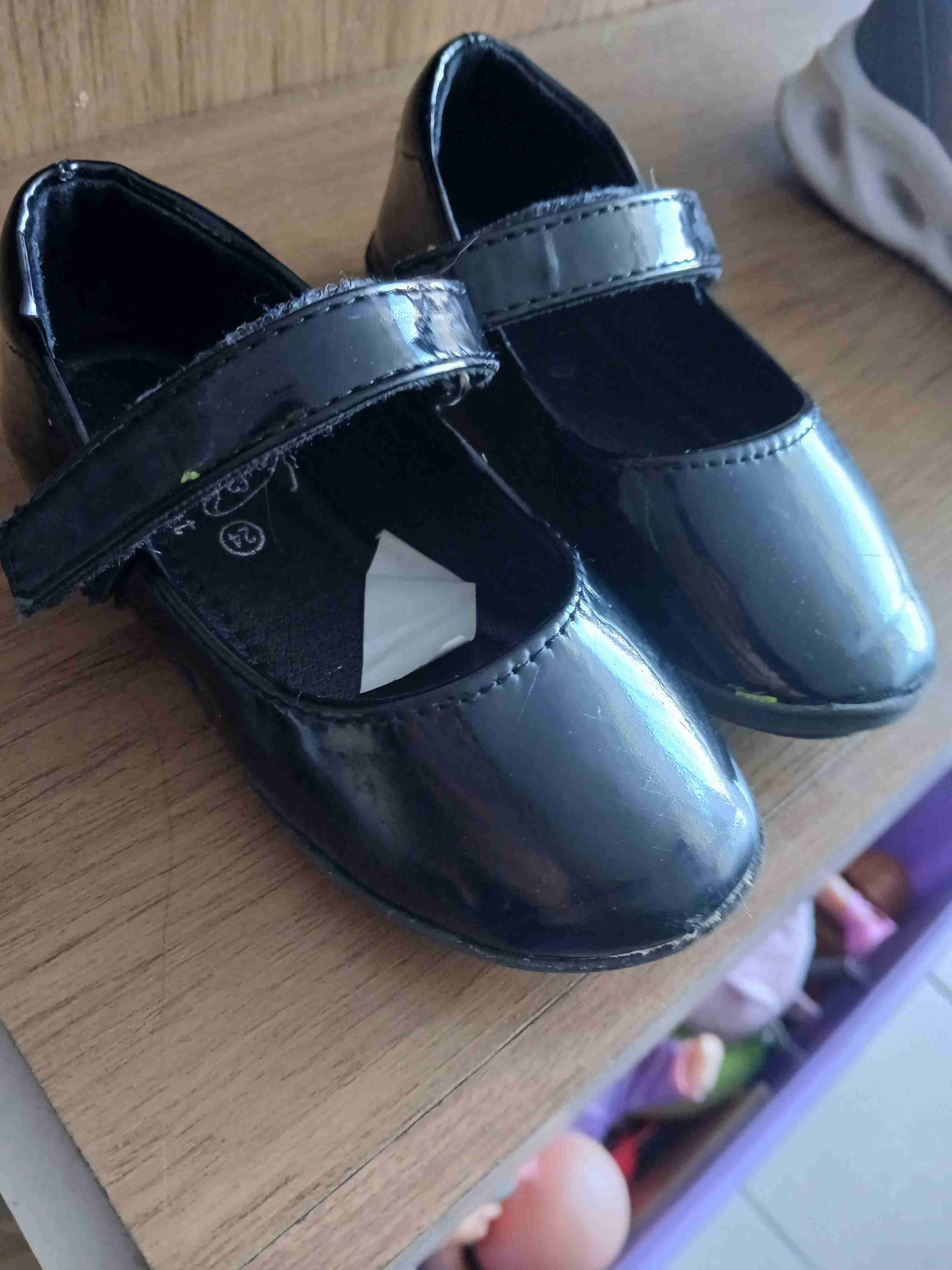 Zapatos tipo bailarina negros - miniatura 1