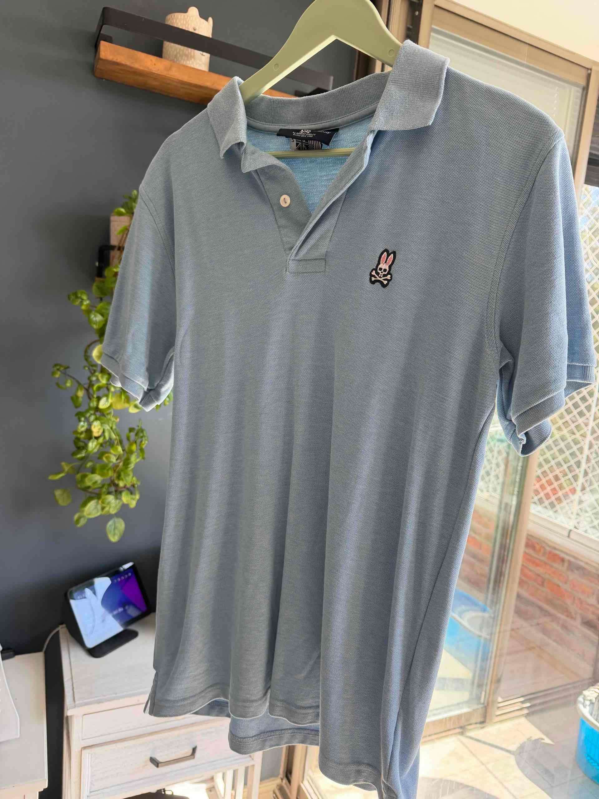 Polo gris de algodón, Psycho Bunny - miniatura 2