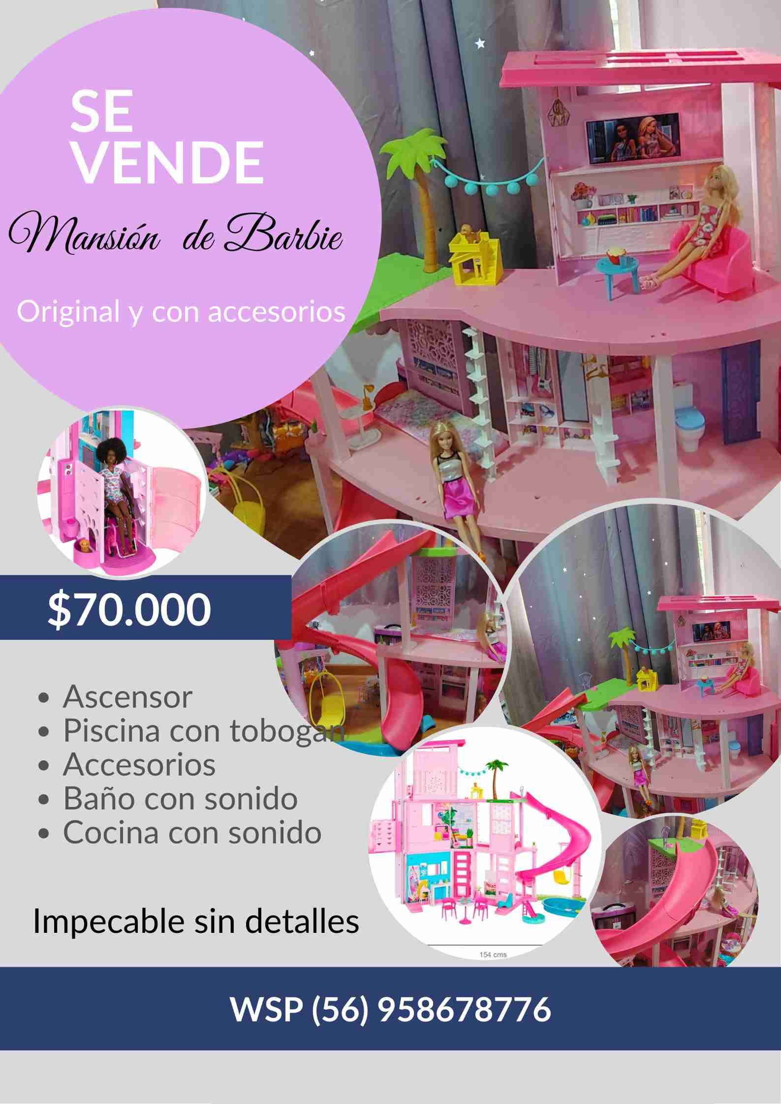 Casa mansión de muñecas Barbie original - miniatura 2