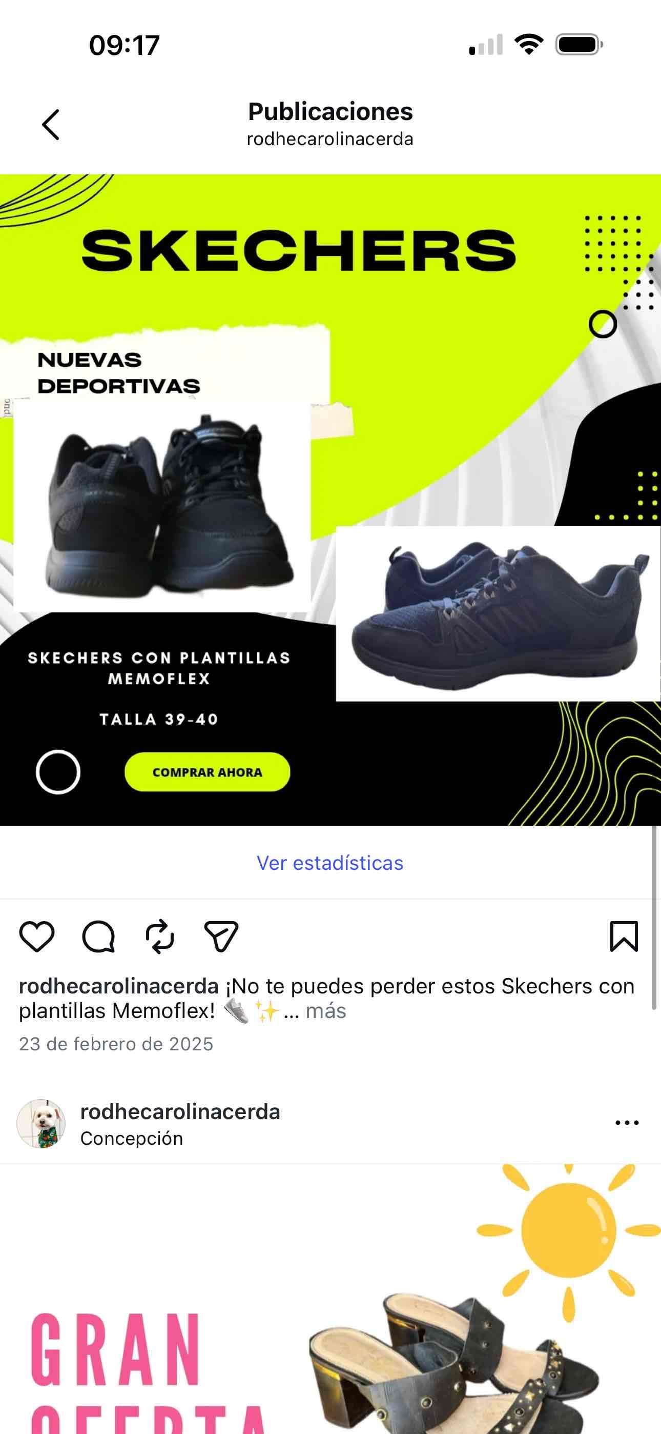 Zapatillas Skechers deportivas negras