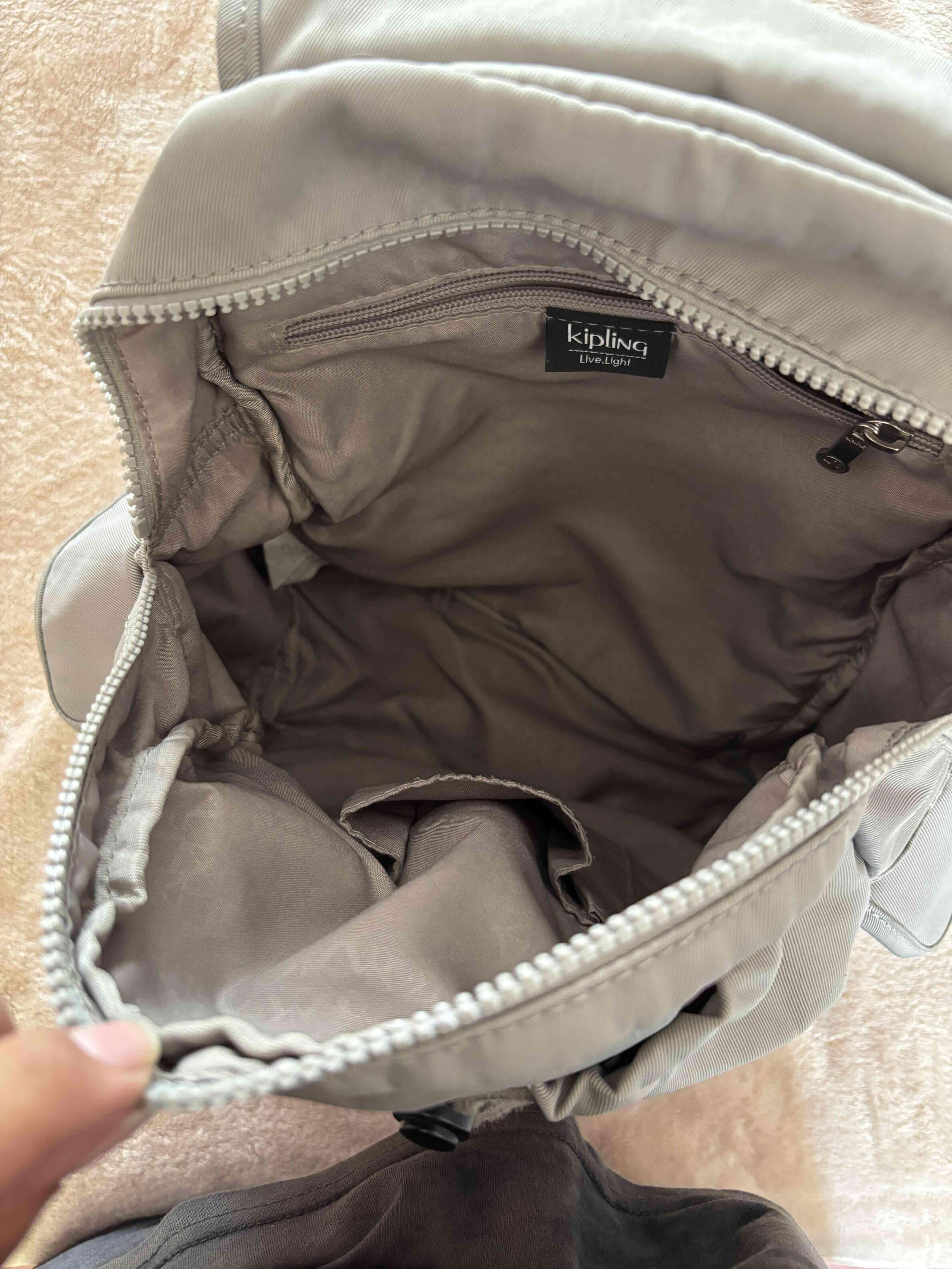 Mochila Kipling Gris - miniatura 3