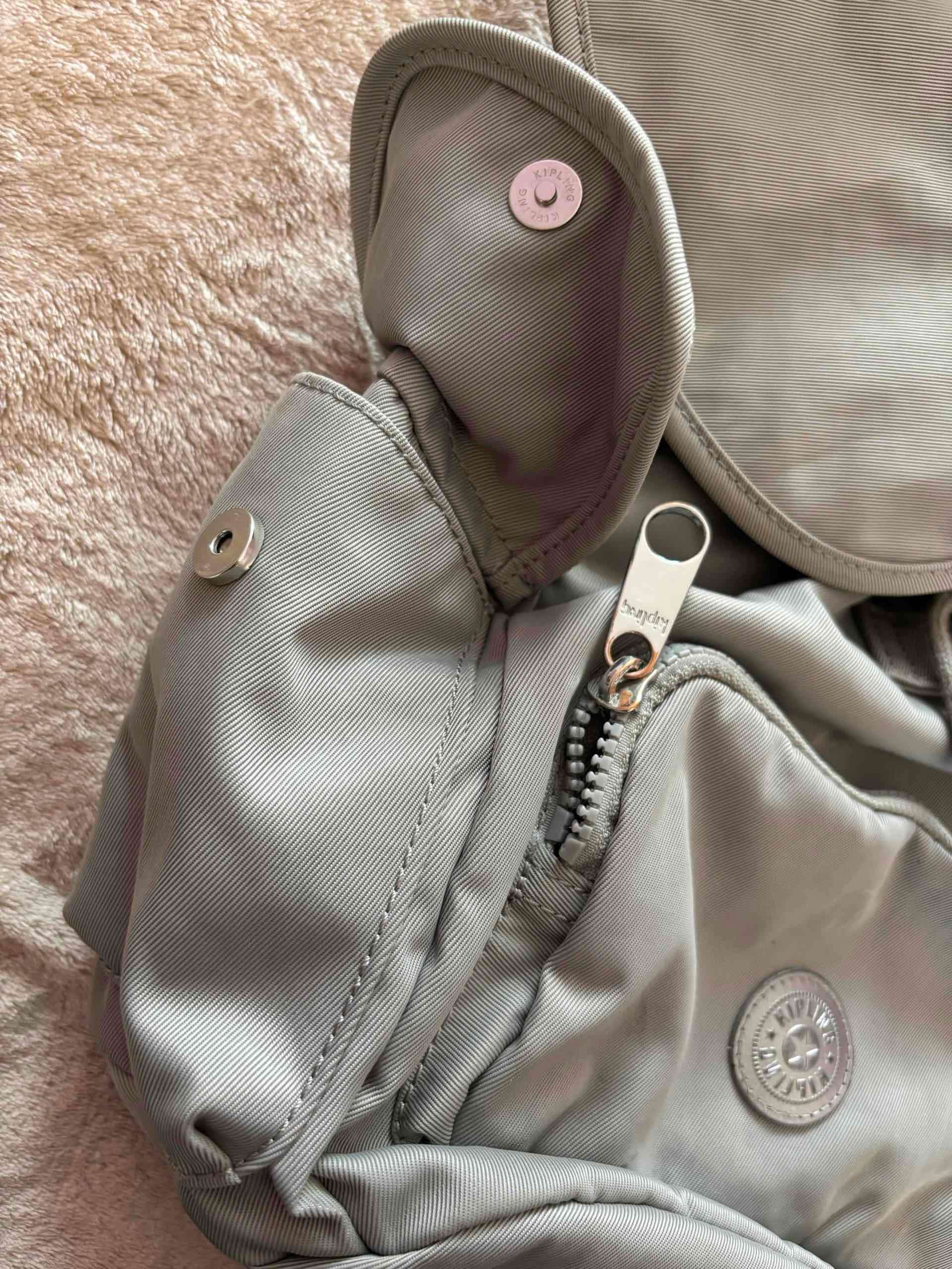 Mochila Kipling Gris - miniatura 6