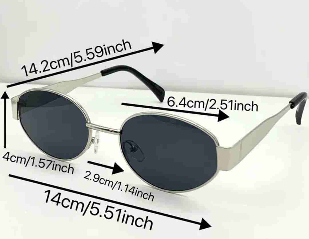 Gafas de sol modernas negras - 3