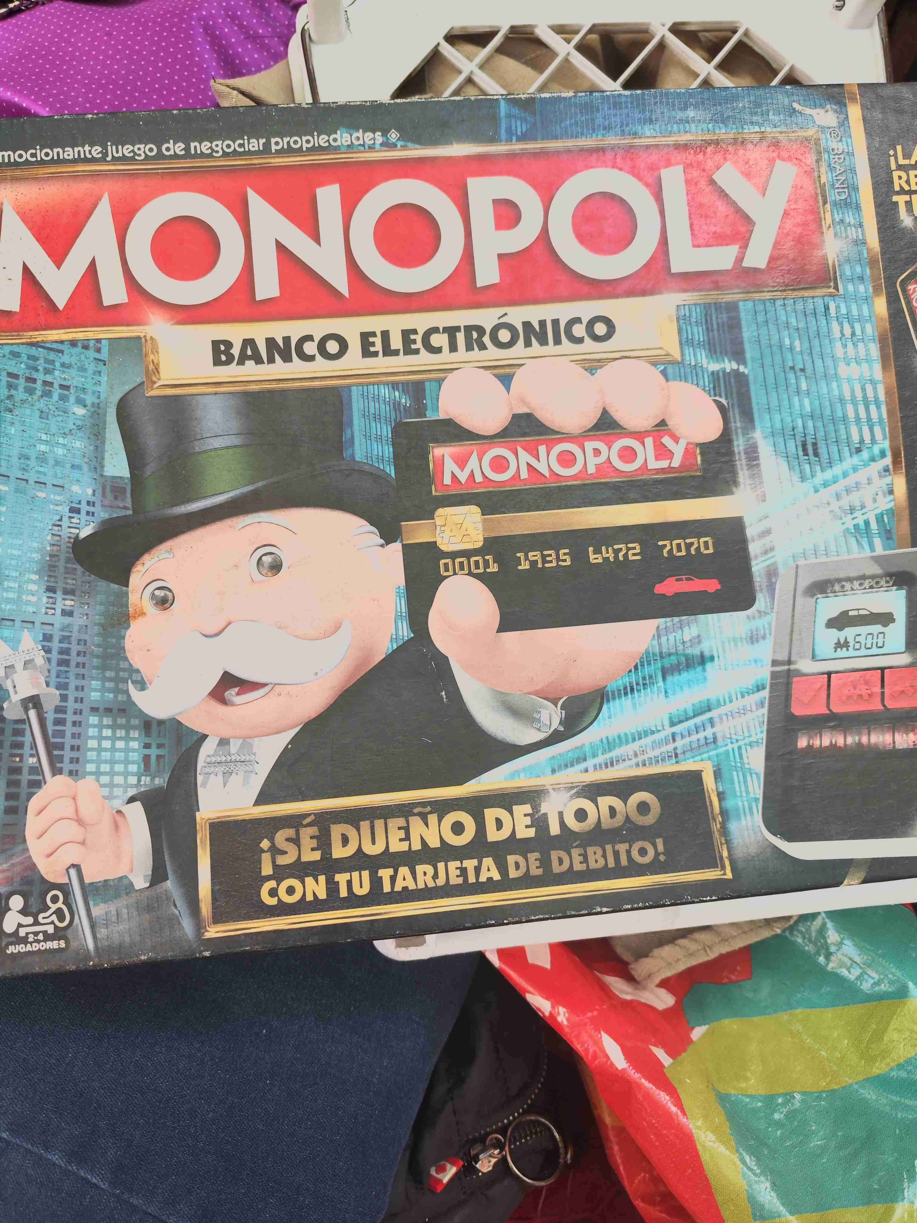 Juego Monopoly Banco Electrónico - miniatura 2