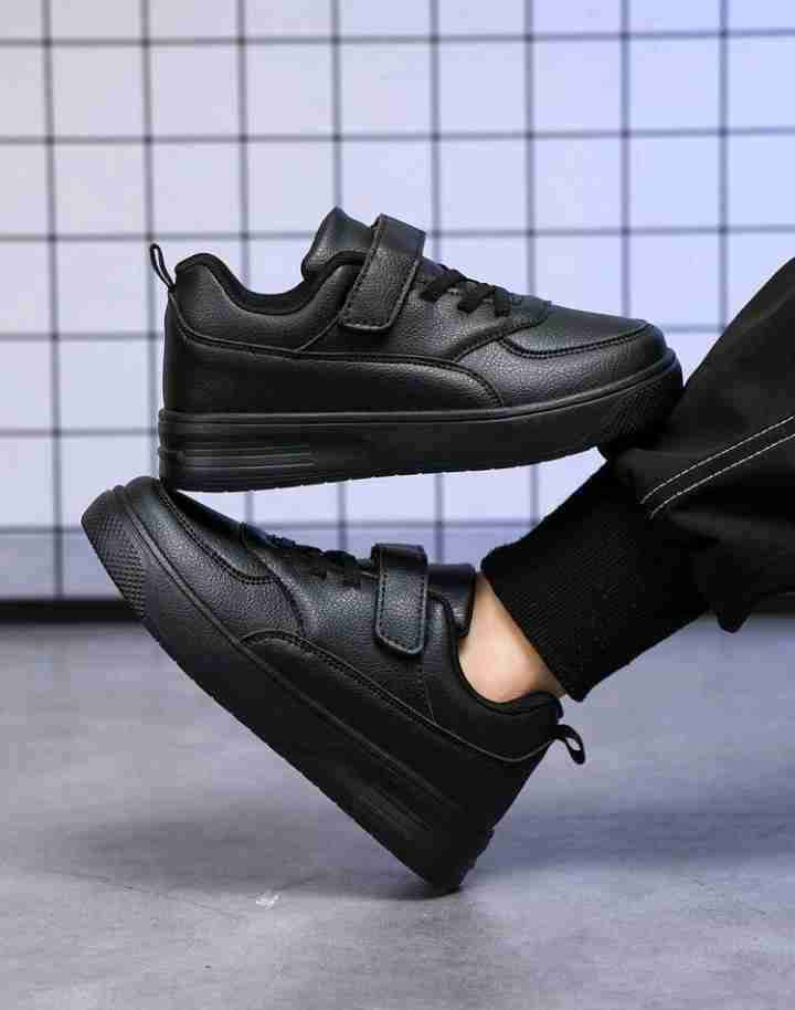 Zapatillas negras para niños - miniatura 1