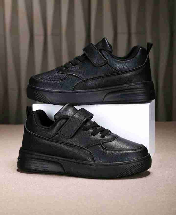 Zapatillas negras para niños - miniatura 5