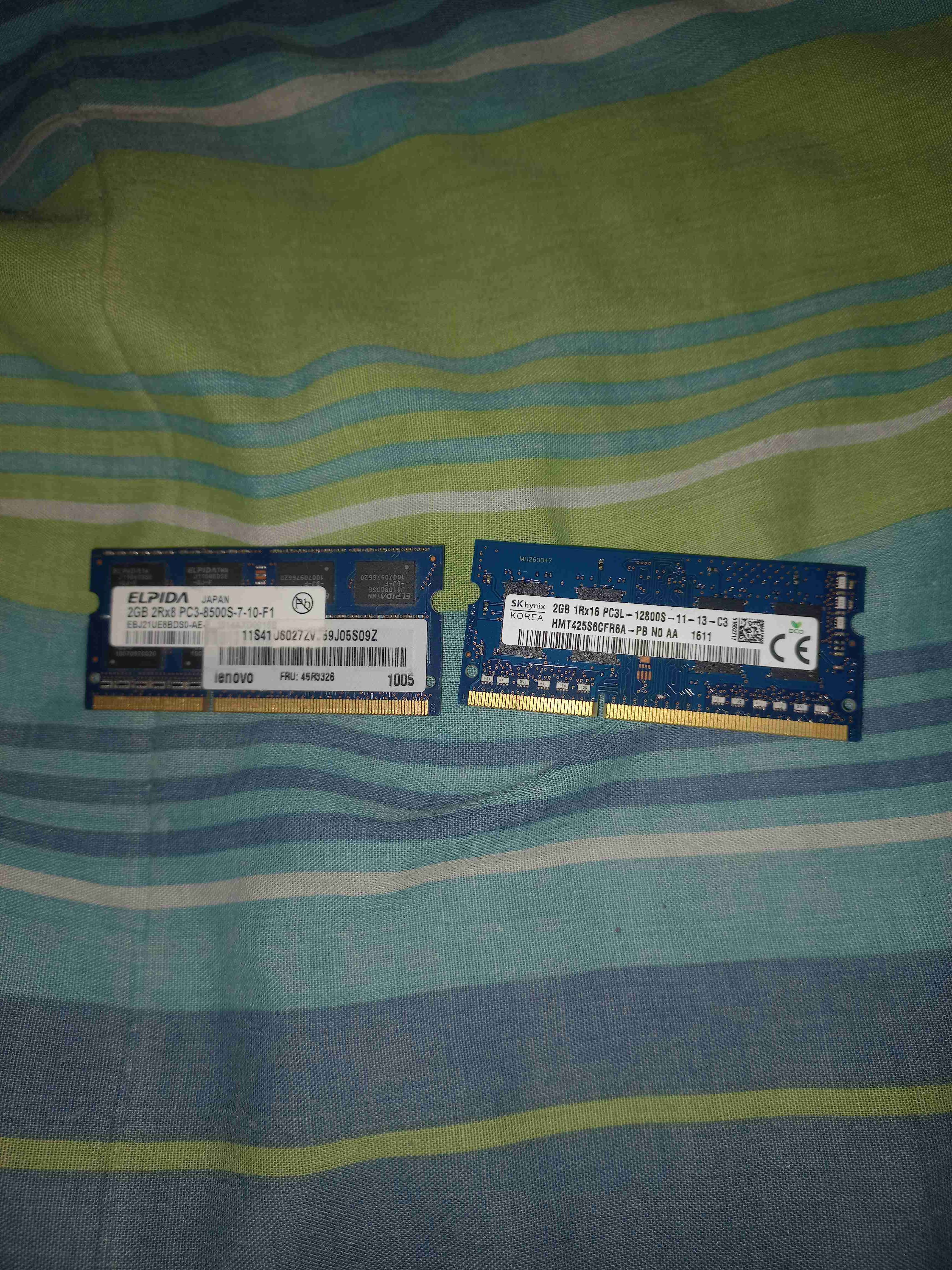 Memoria RAM 2GB DDR3 para laptop - miniatura 1
