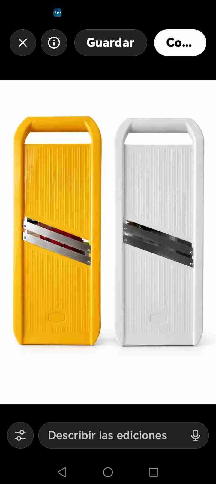 Mandolina cortadora de verduras