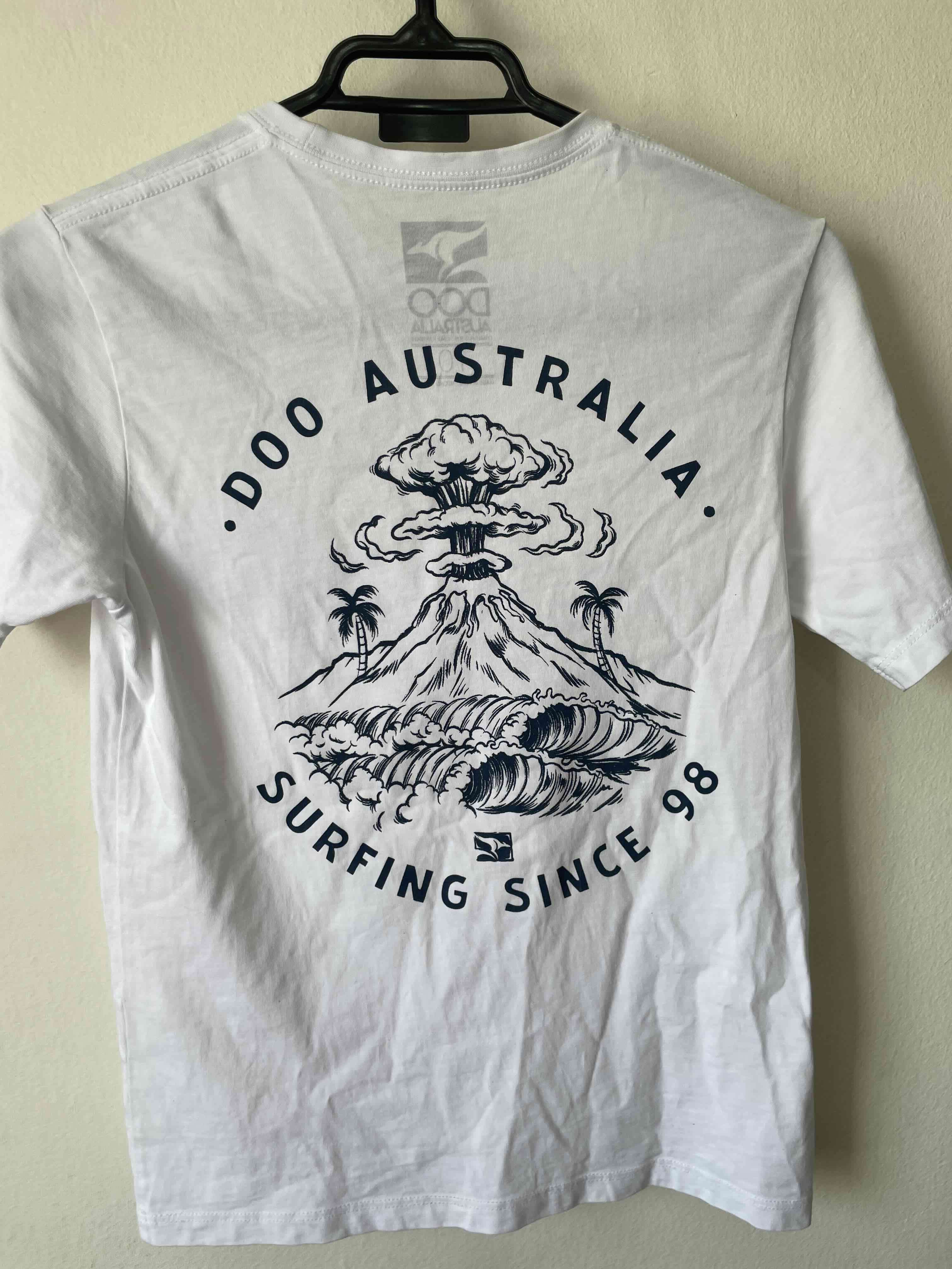Polera blanca niño Doo Australia - 2