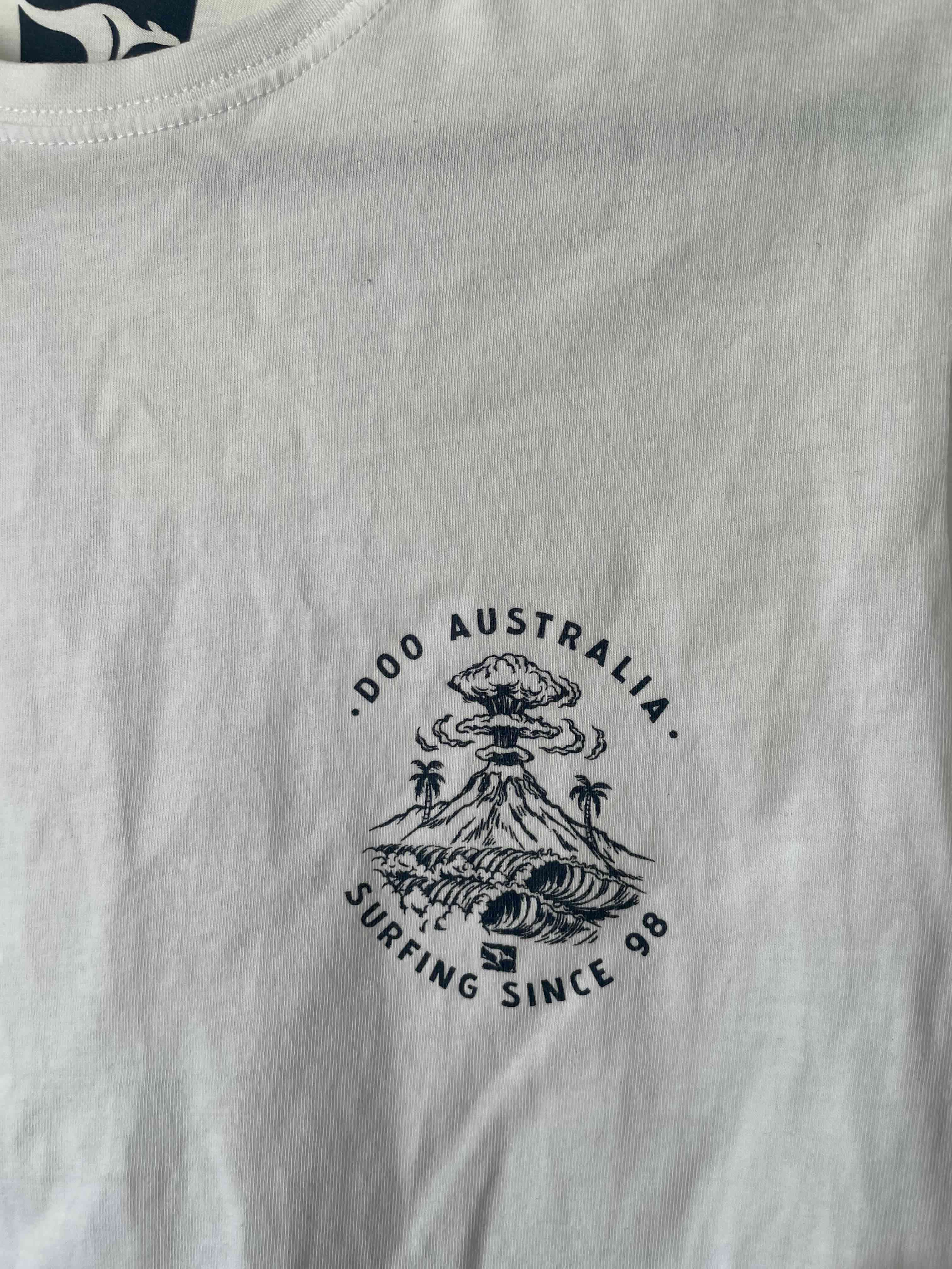 Polera blanca niño Doo Australia - 3