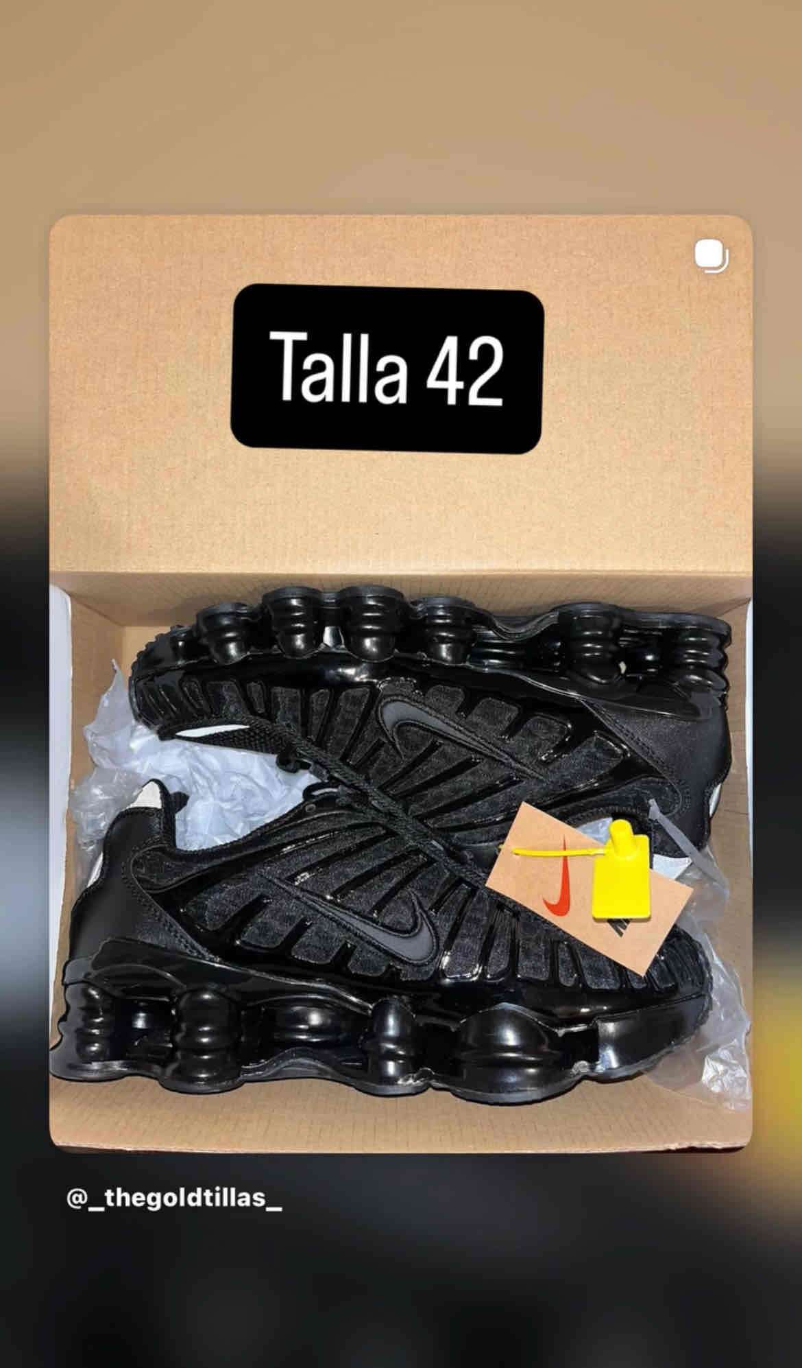 Nike Shox TL negras talla 42 G5 - 1