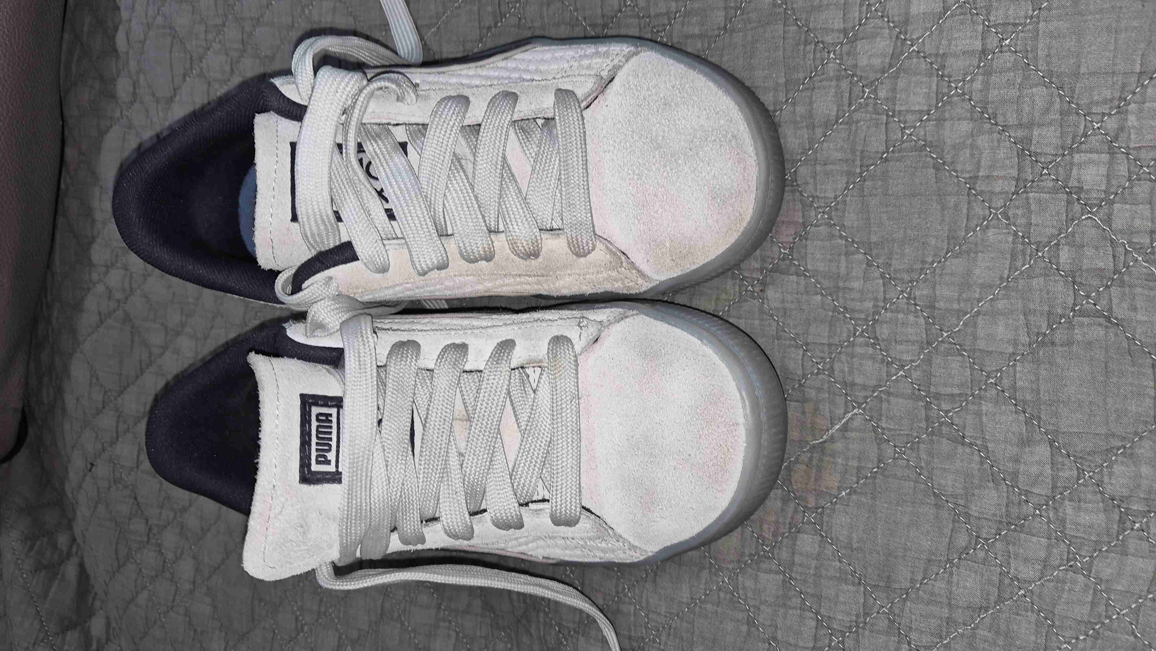 Zapatillas grises puma - 1