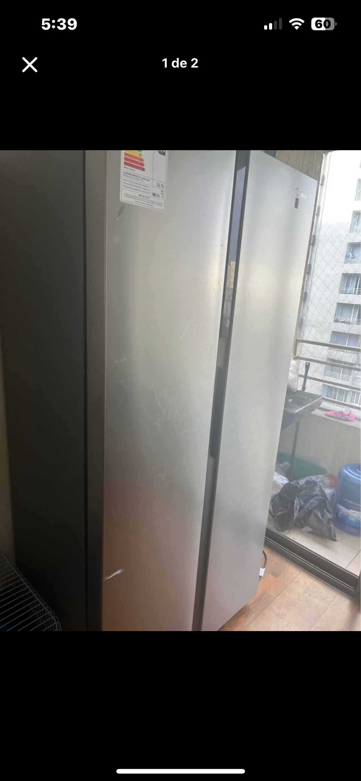 Refrigerador vertical blanco - miniatura 4