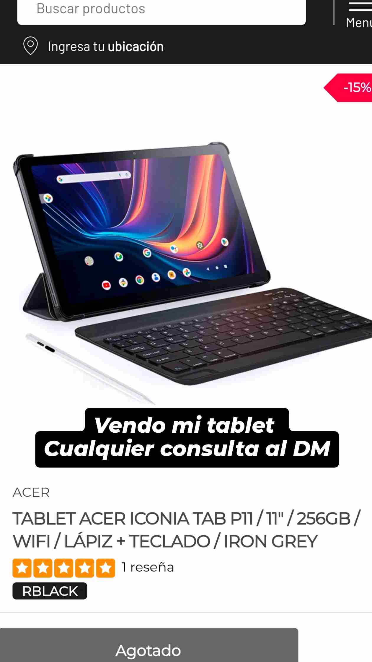 Tablet Acer Iconia Tab P11 11" - miniatura 1
