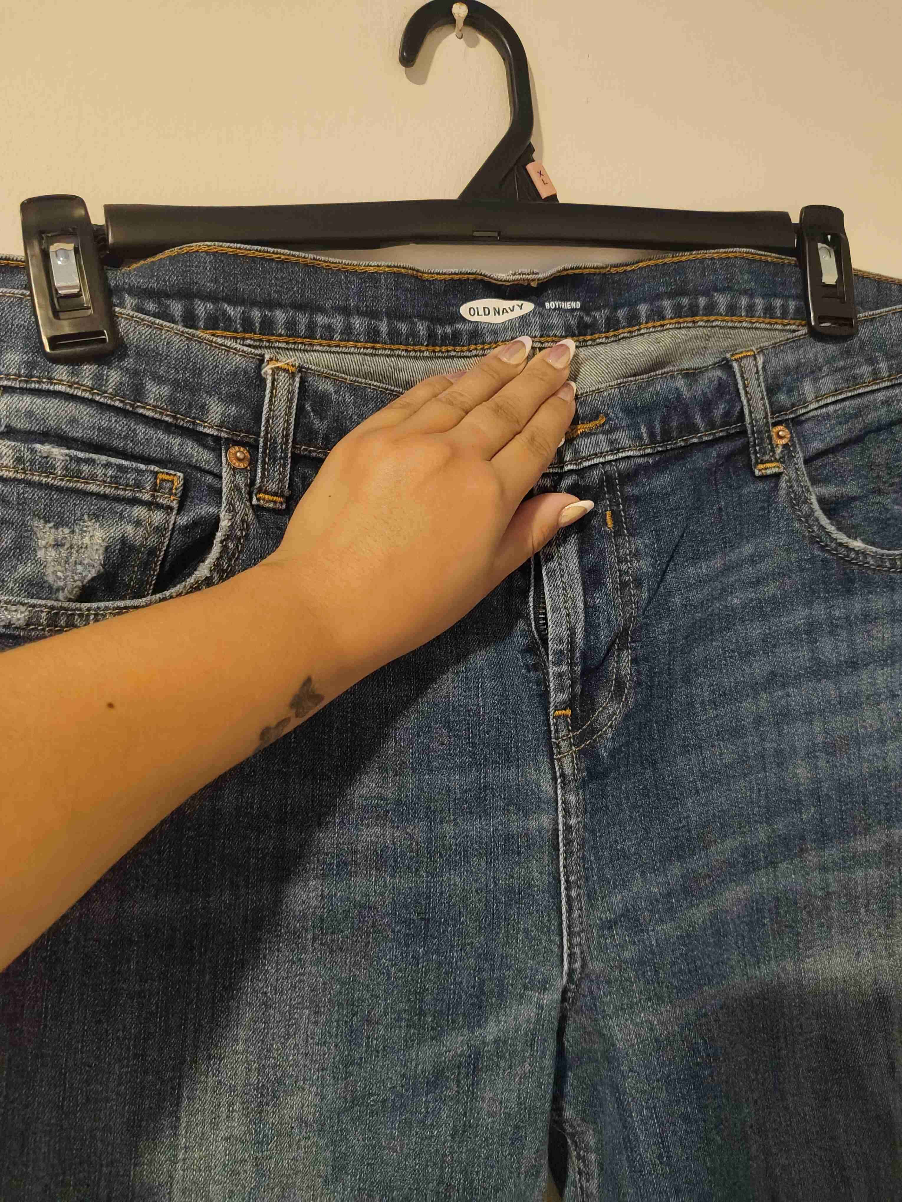 Jeans azules Old Navy para mujer - miniatura 1