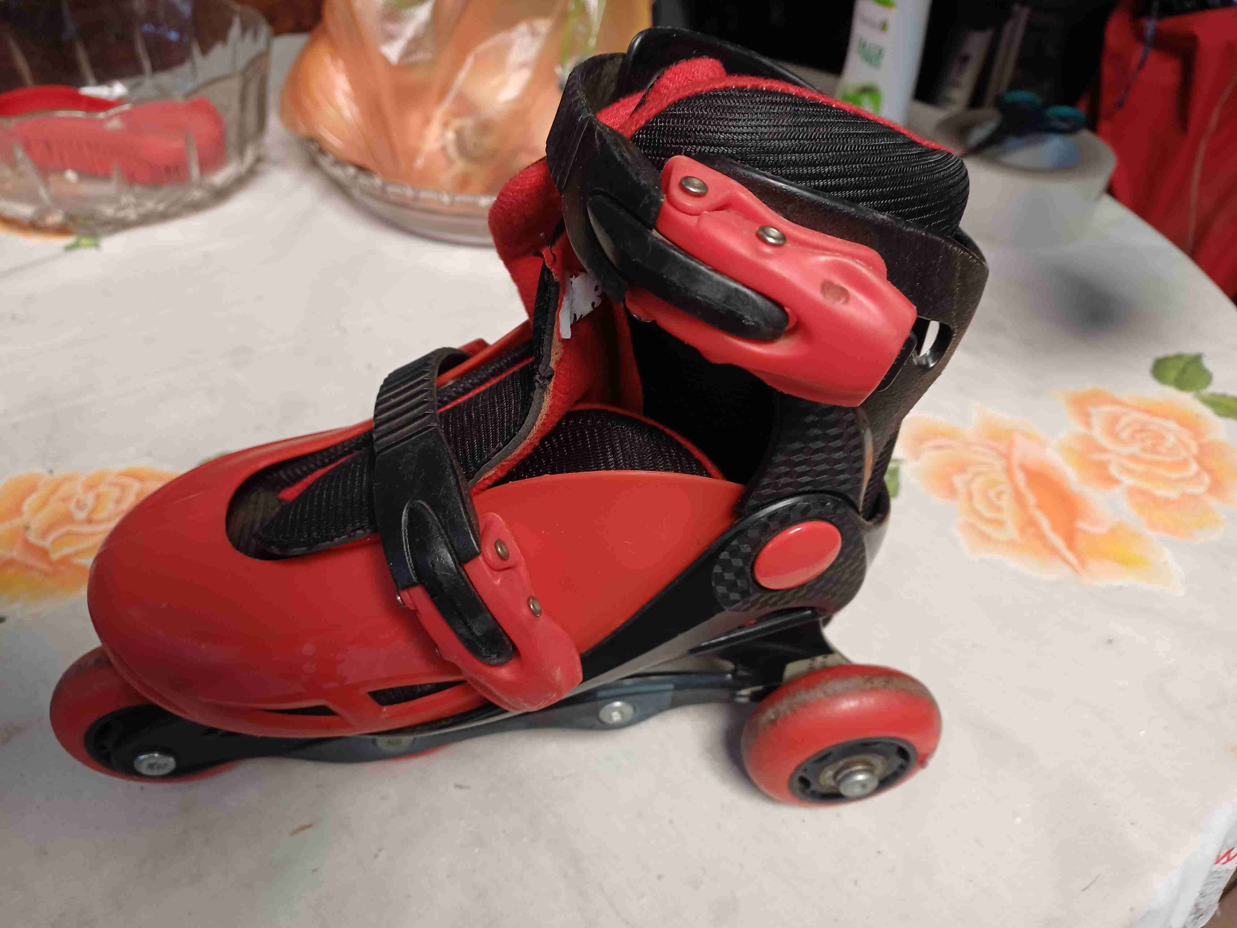 Patines infantiles color rojo - miniatura 1