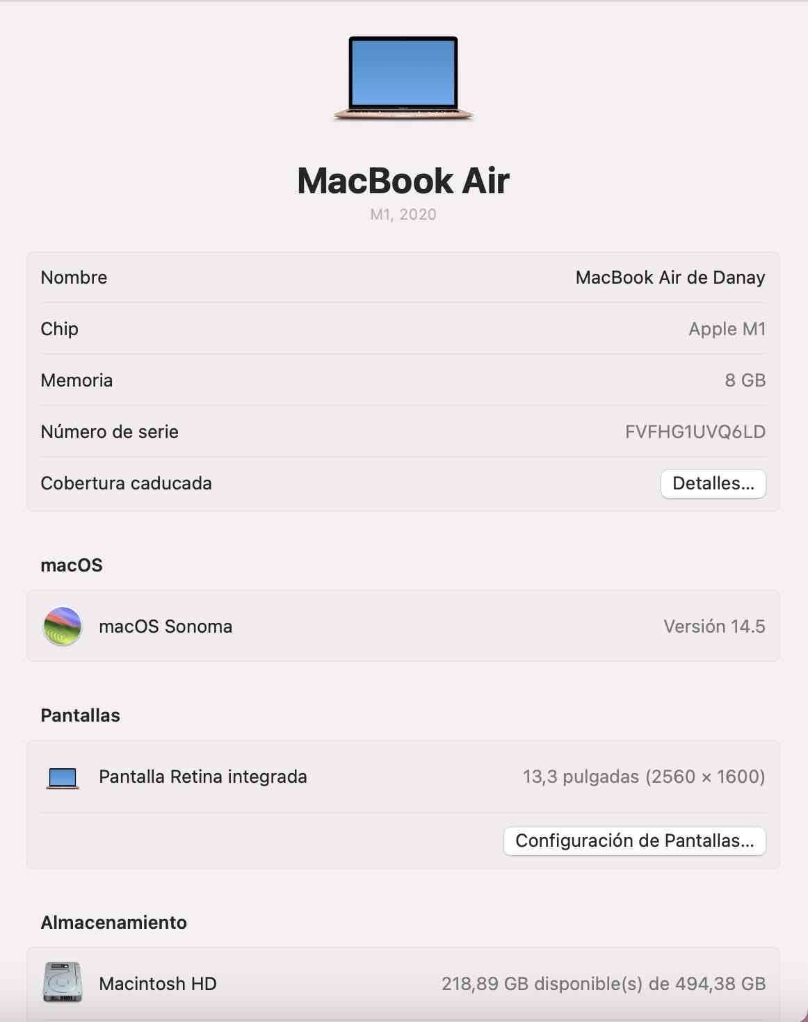 MacBook Air M1 2020 512GB SSD - miniatura 6