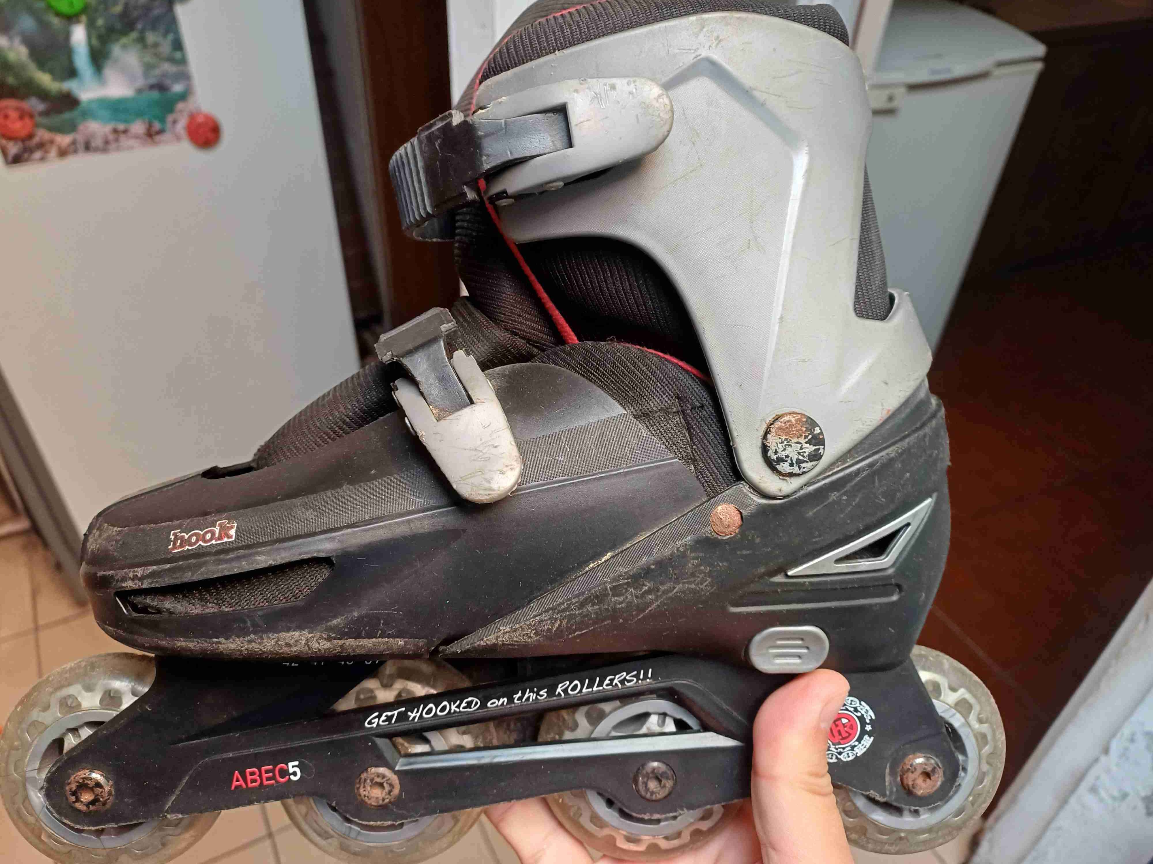 Patines en línea negros - miniatura 2