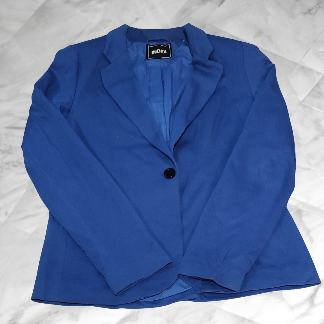 Blazer azul de mujer - miniatura 2