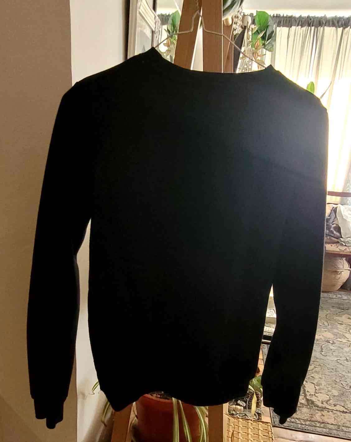 Polerón negro estampado Madrid talla 16 - miniatura 2