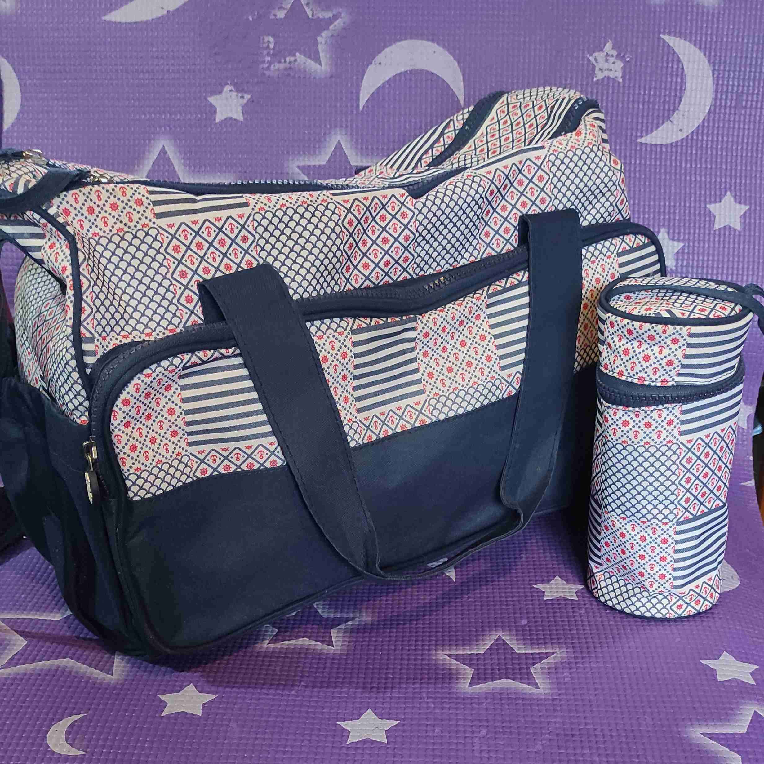 Bolso maternal con botella térmica - miniatura 1