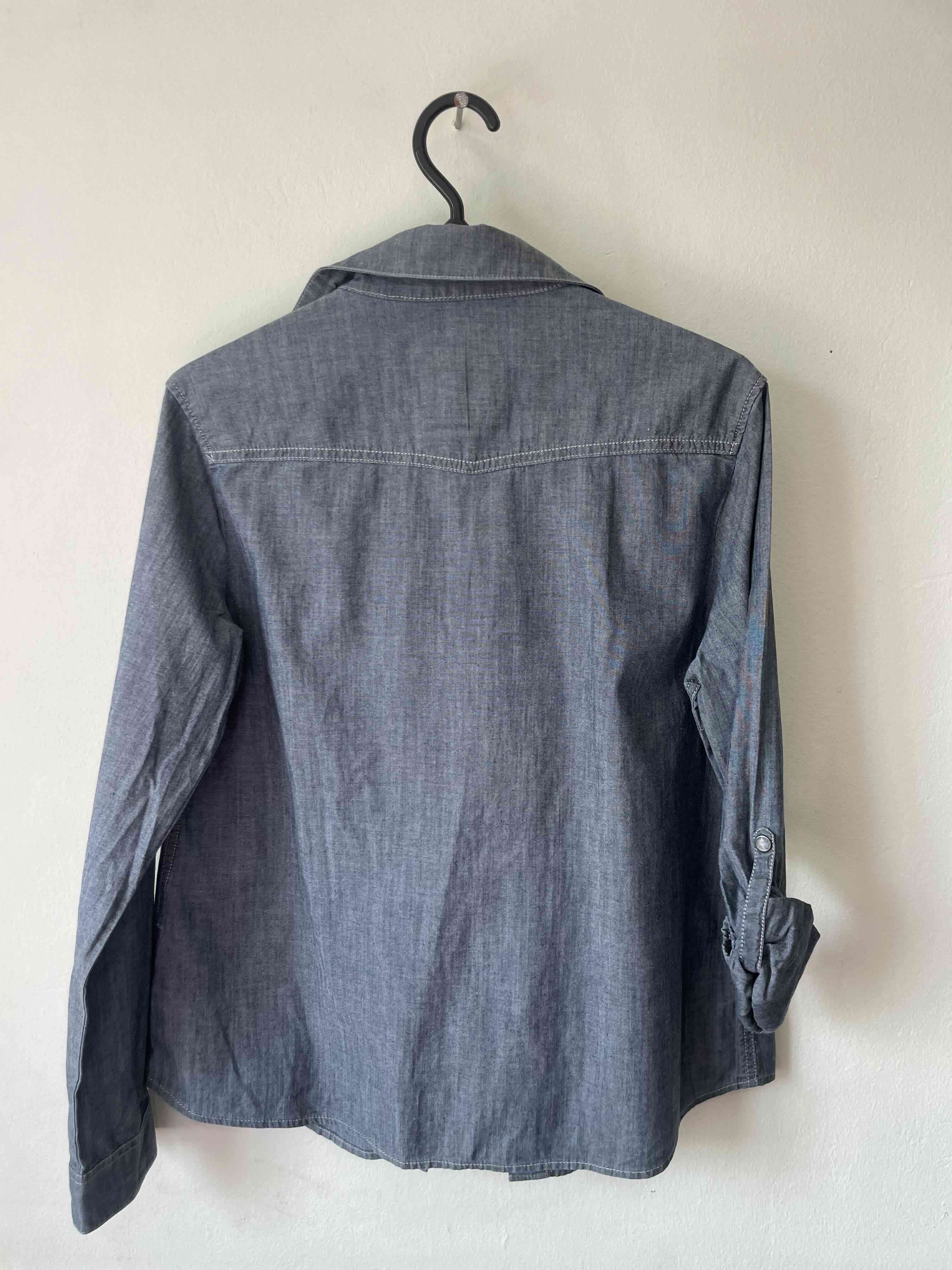 Camisa denim gris Esprit - miniatura 2