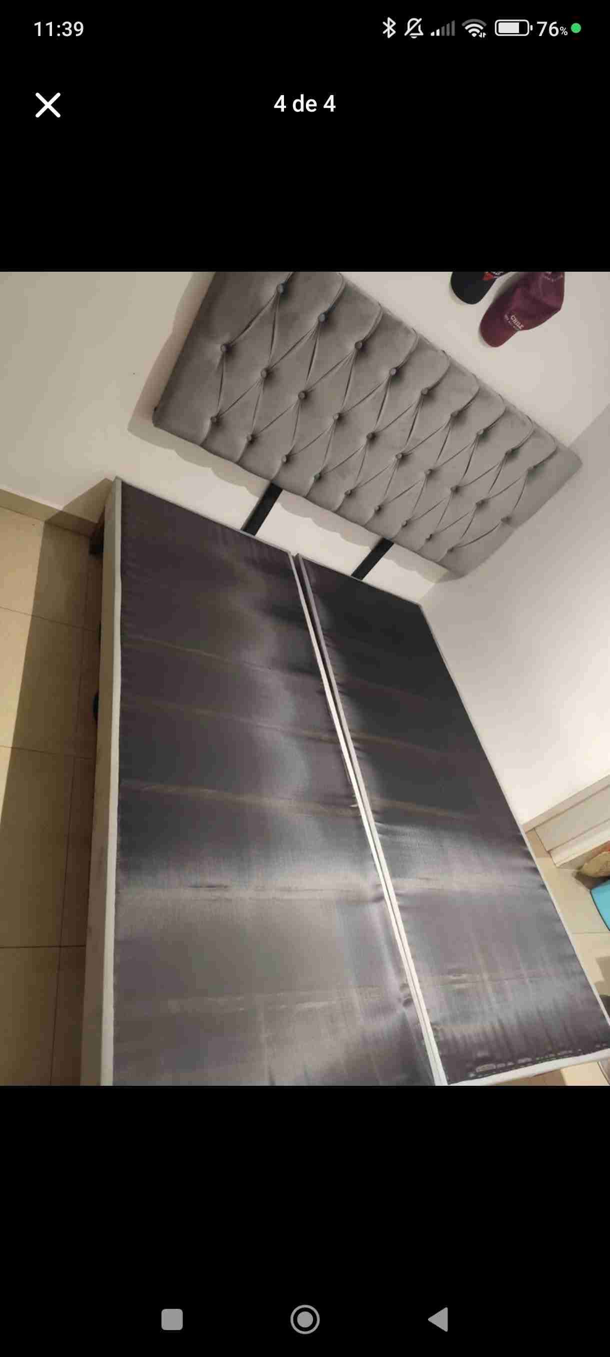 CAMA DE 2 PLAZAS CON COLCHON INCLUÍDO - 4