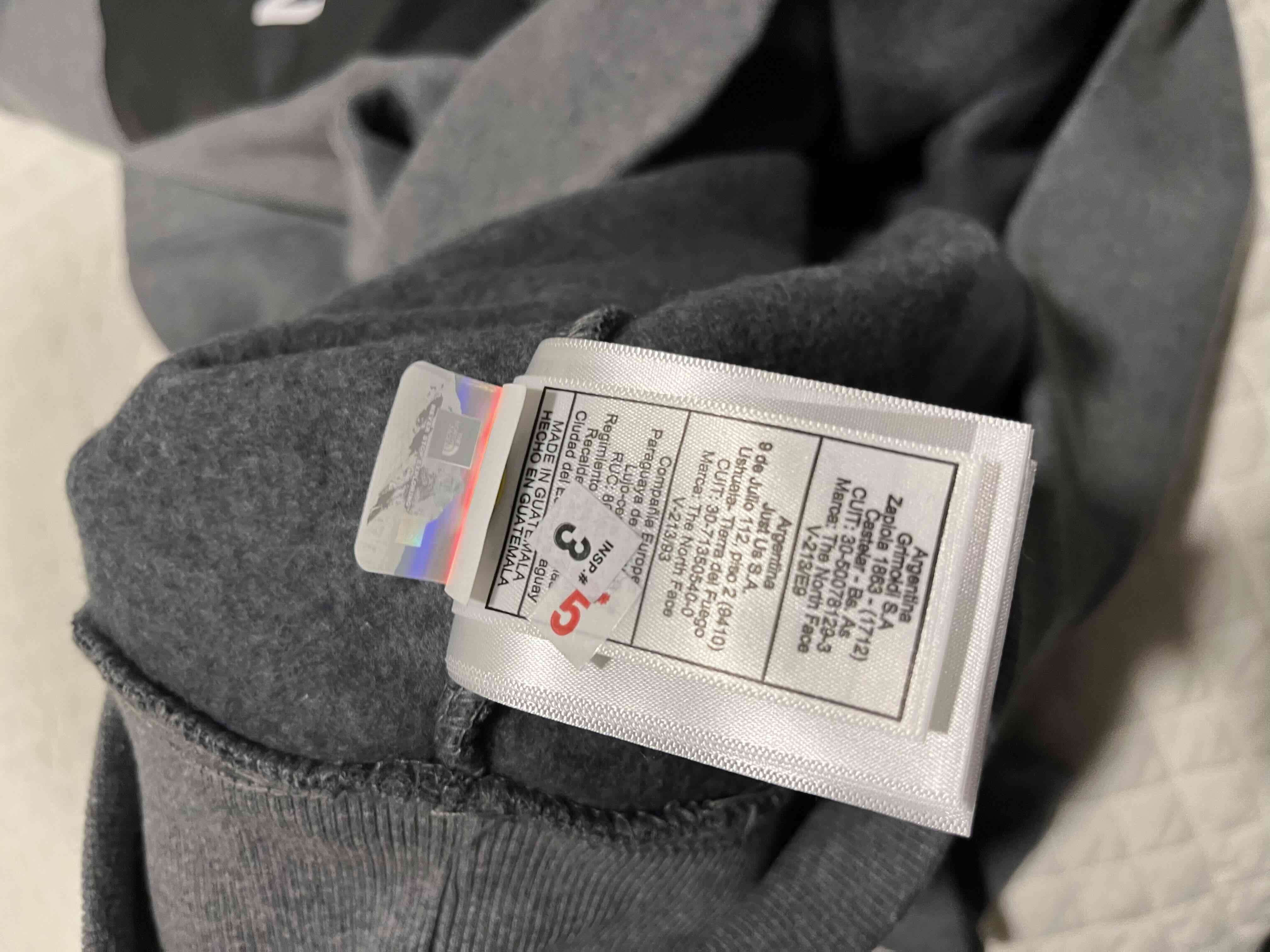 Polerón gris The North Face talla M - miniatura 4