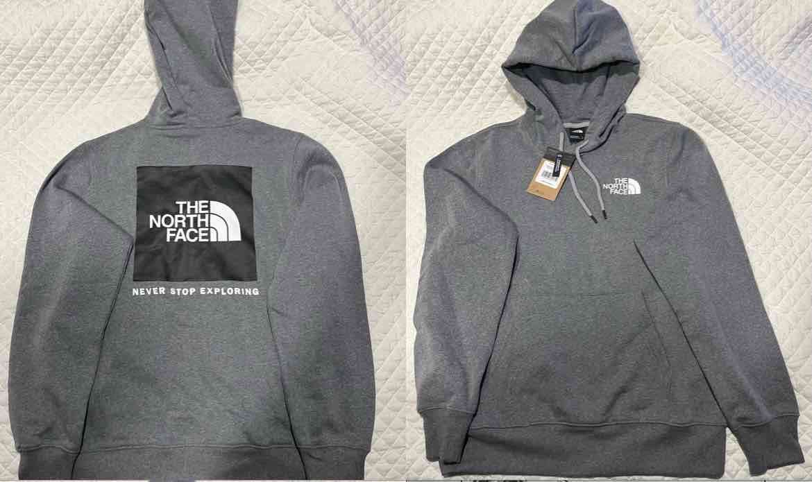 Polerón gris The North Face talla M - miniatura 5