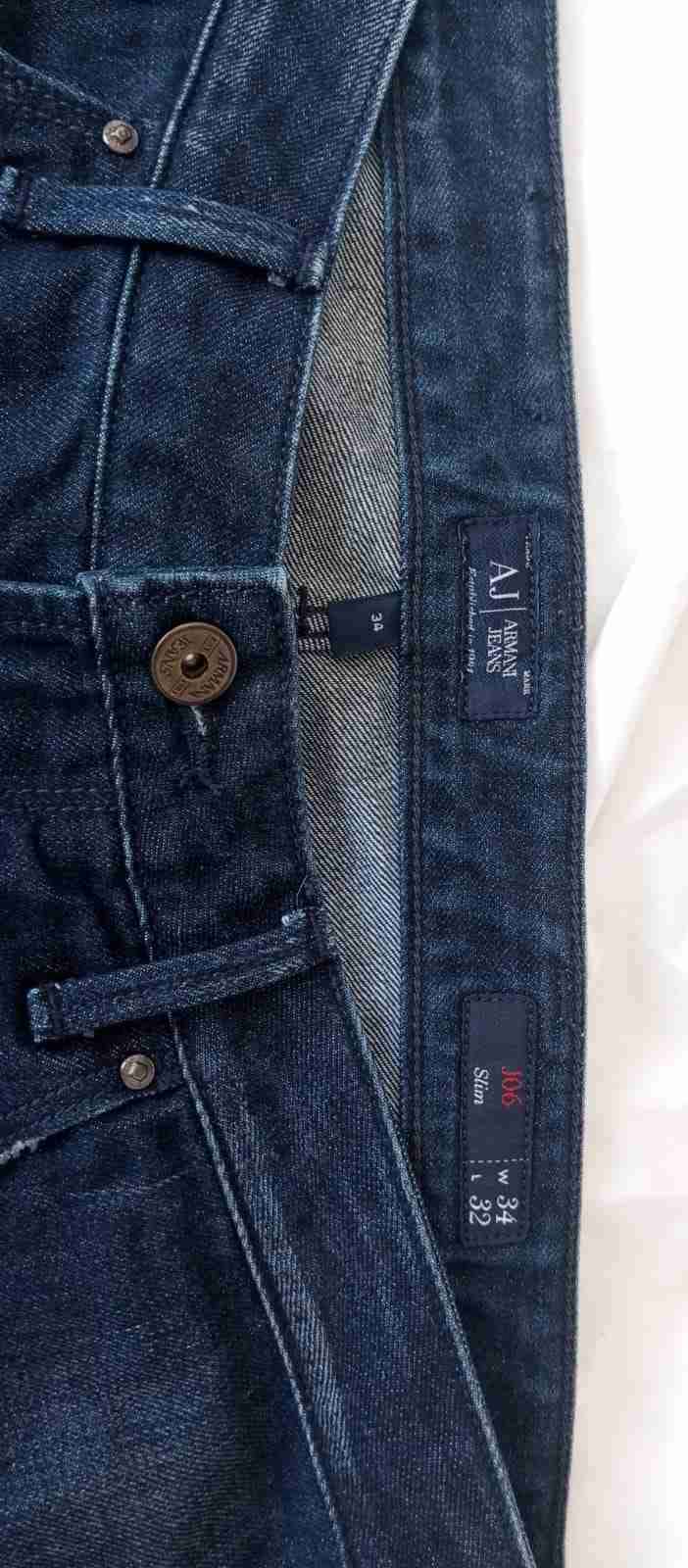 Jeans Armani azul oscuro - miniatura 2