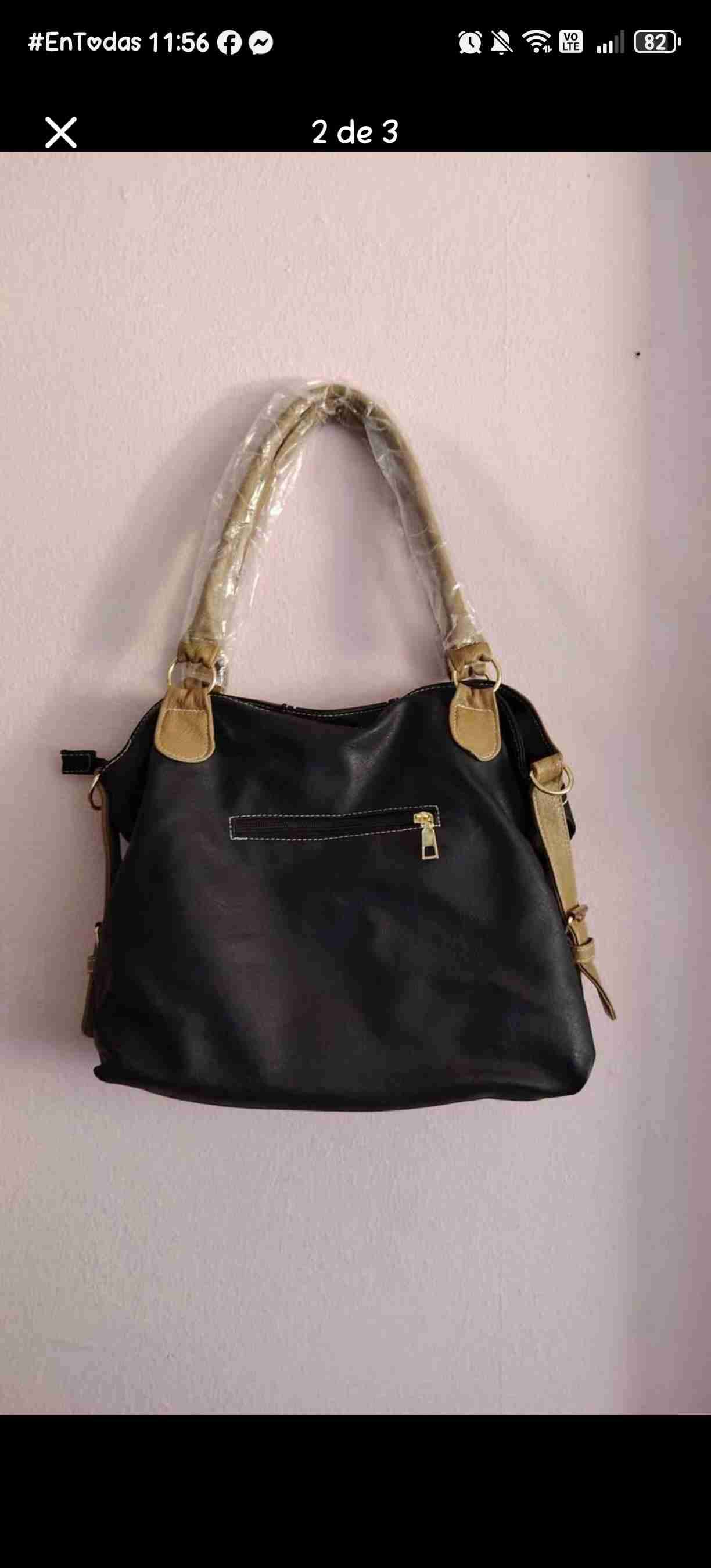 Bolso de mujer en dos tonos - miniatura 2