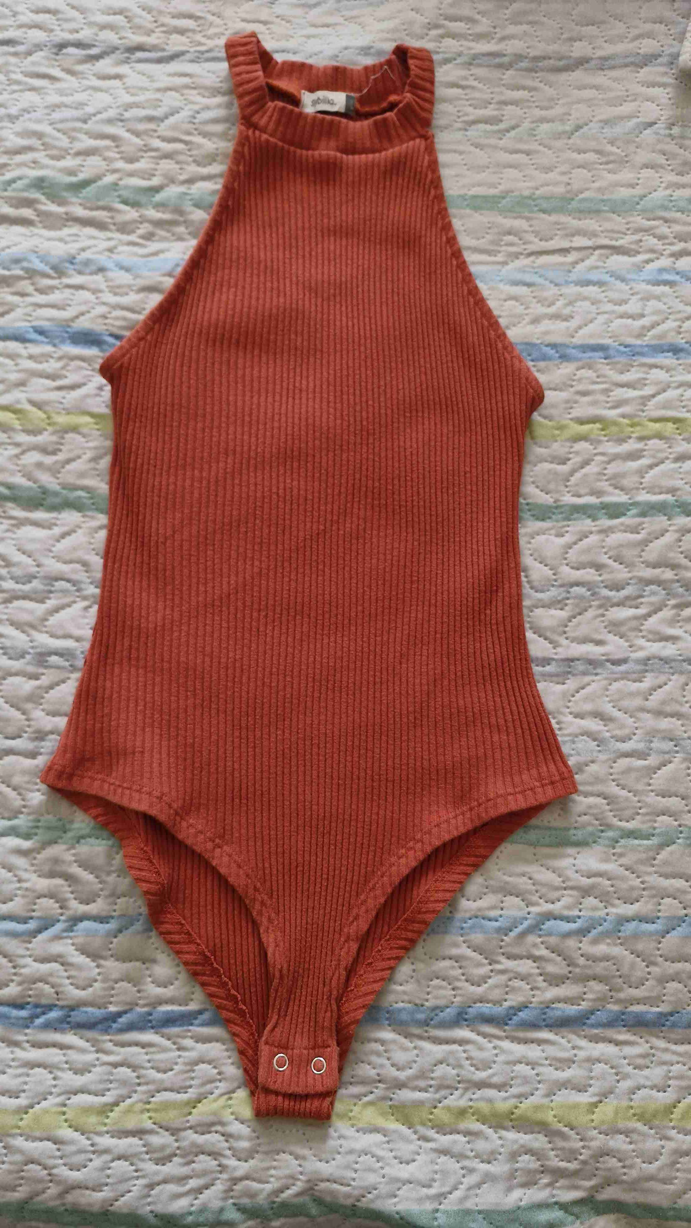 Body sin mangas terracota - miniatura 1