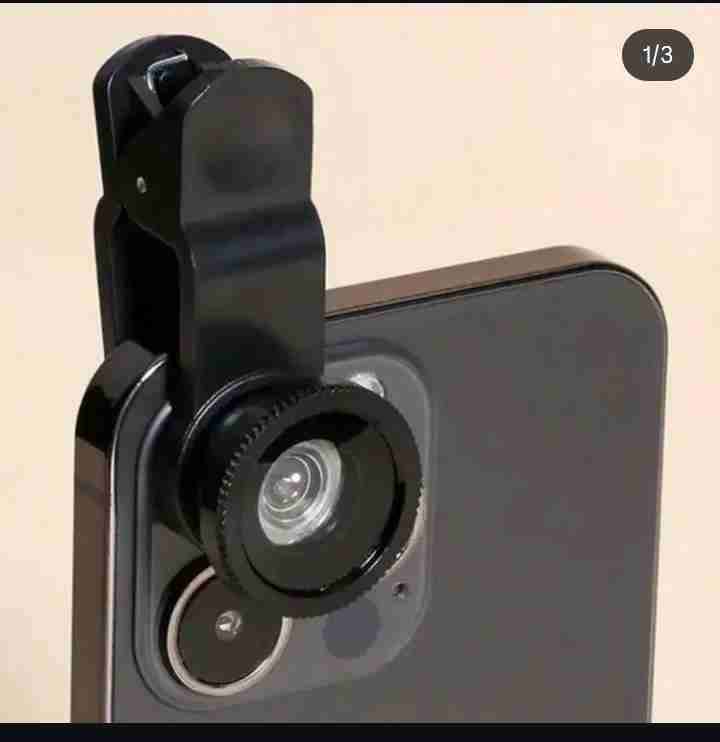 Lente clip para smartphone - miniatura 1