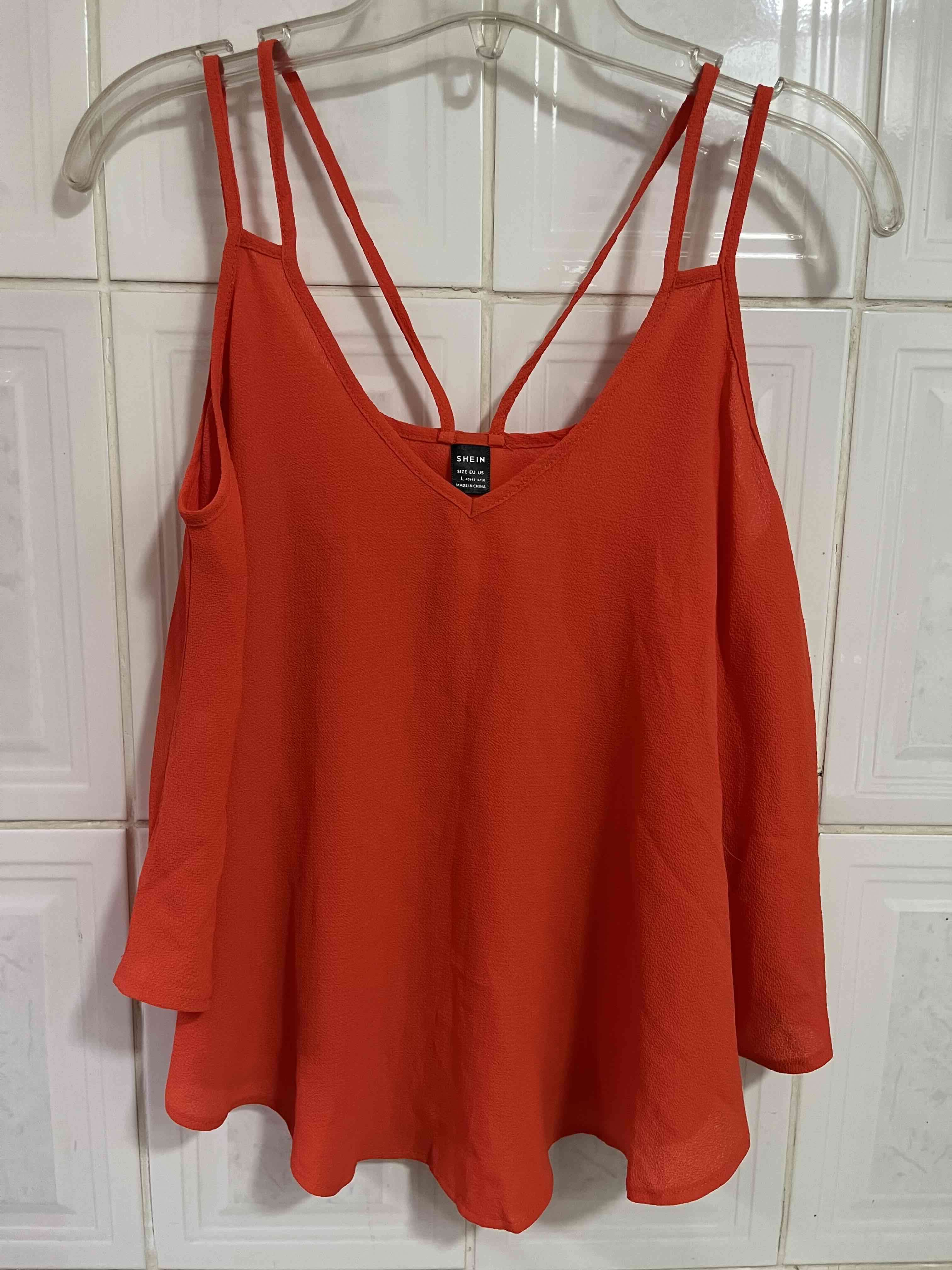 Polera sin mangas Shein talla L