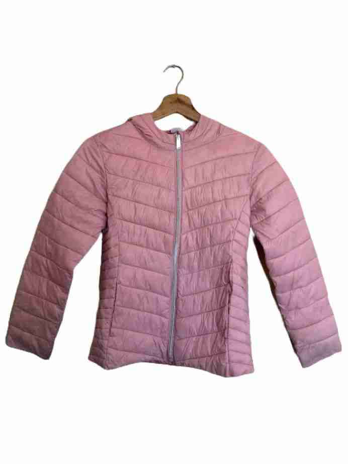 Chaqueta acolchada rosada talla 10 - 1