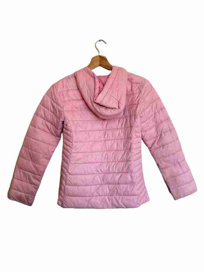 Chaqueta acolchada rosada talla 10 - 2
