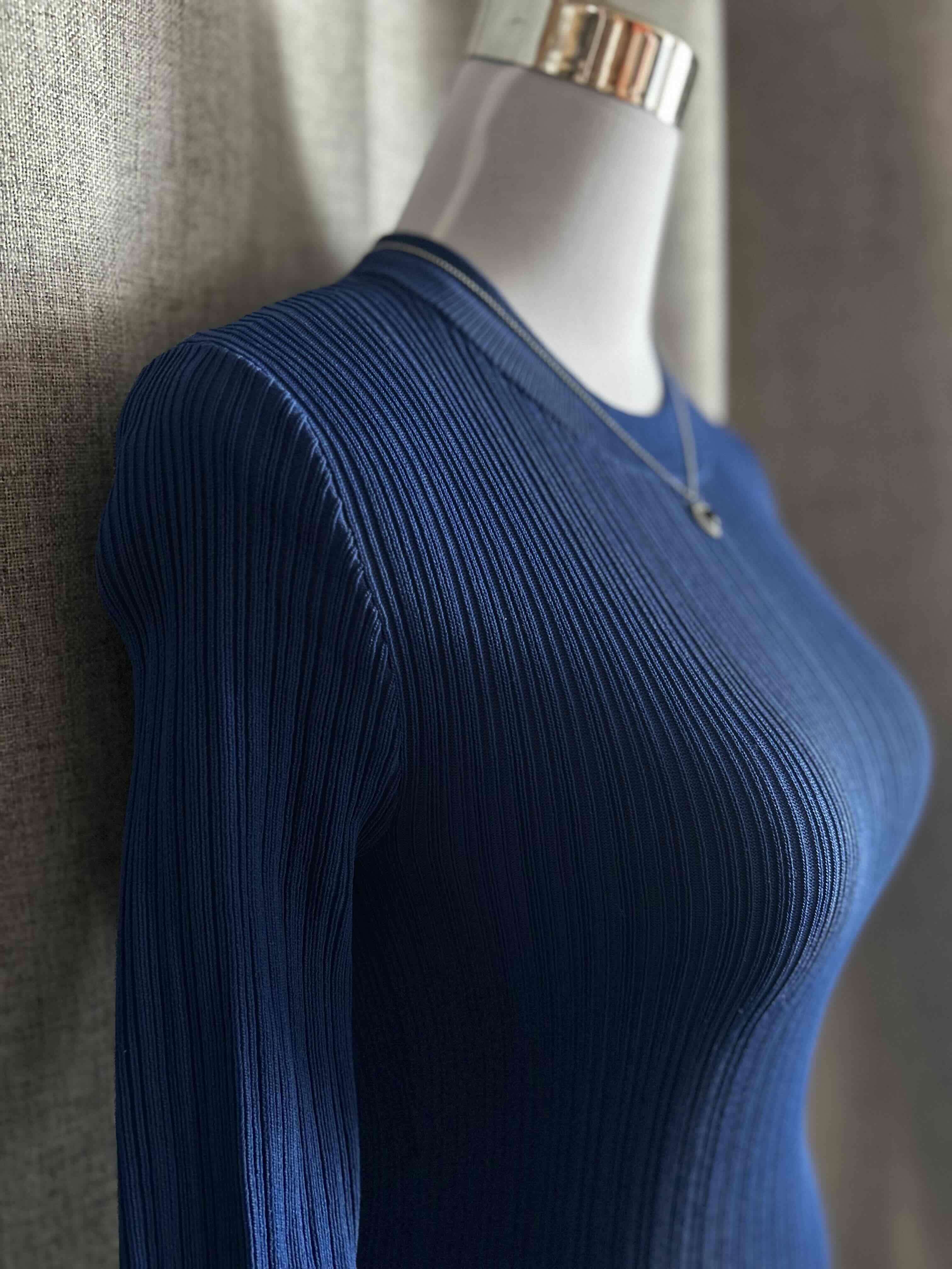 Suéter azul PULL&BEAR - 4