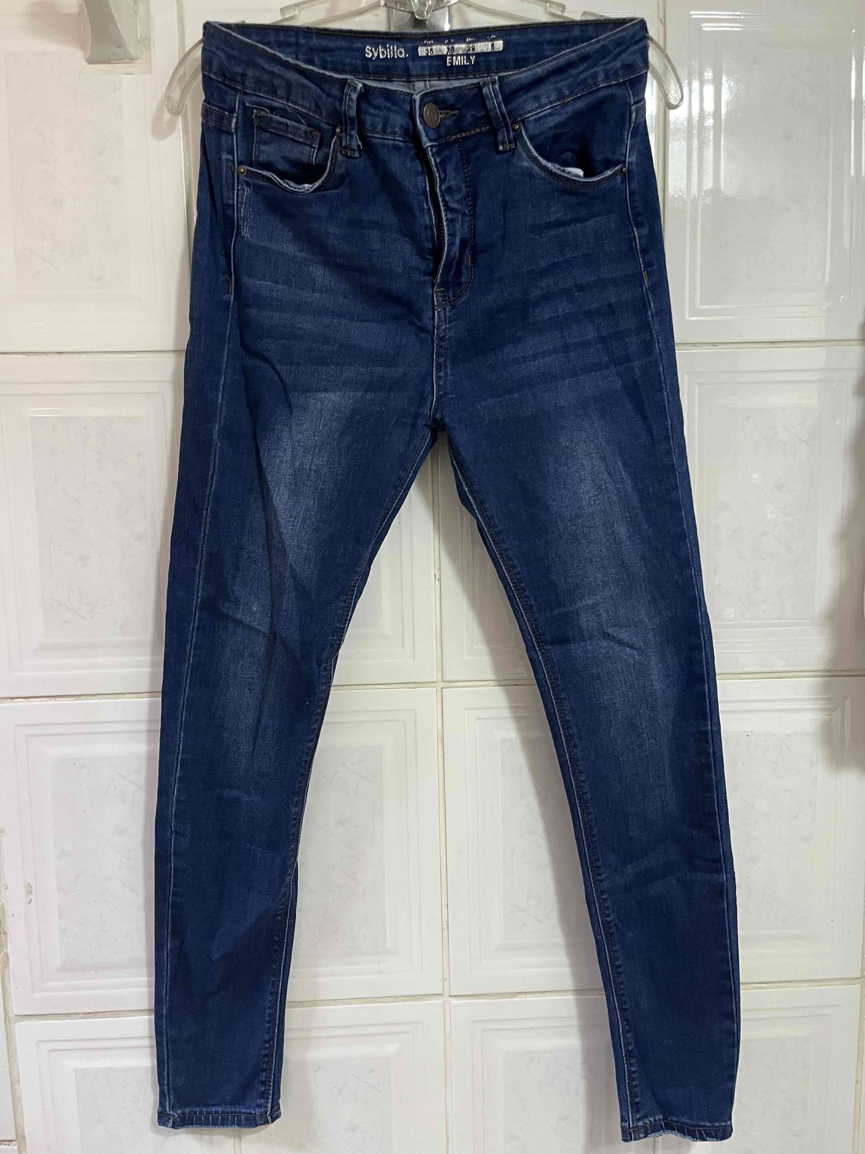 Jeans azul oscuro Sybilla talla 38 - 1