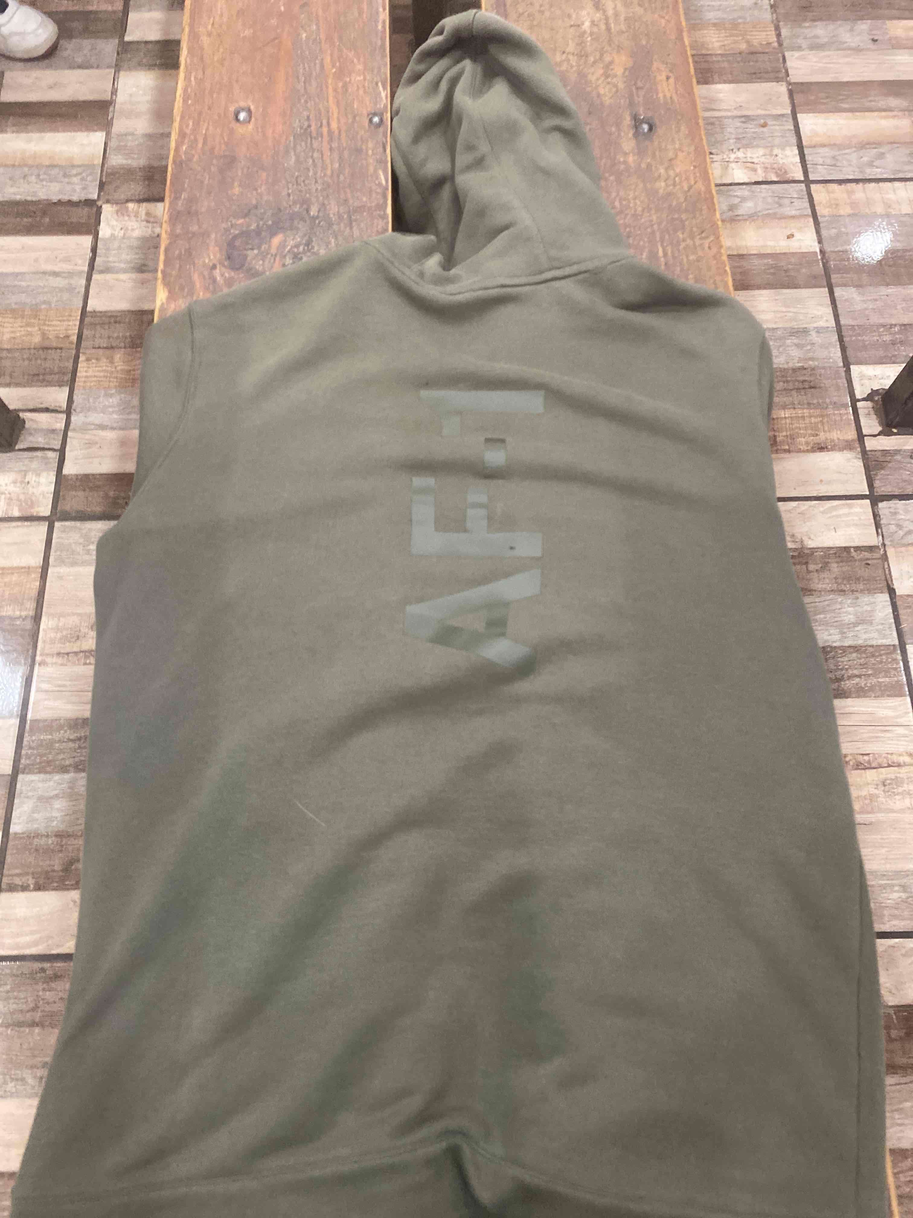 Polerón verde con capucha - miniatura 2