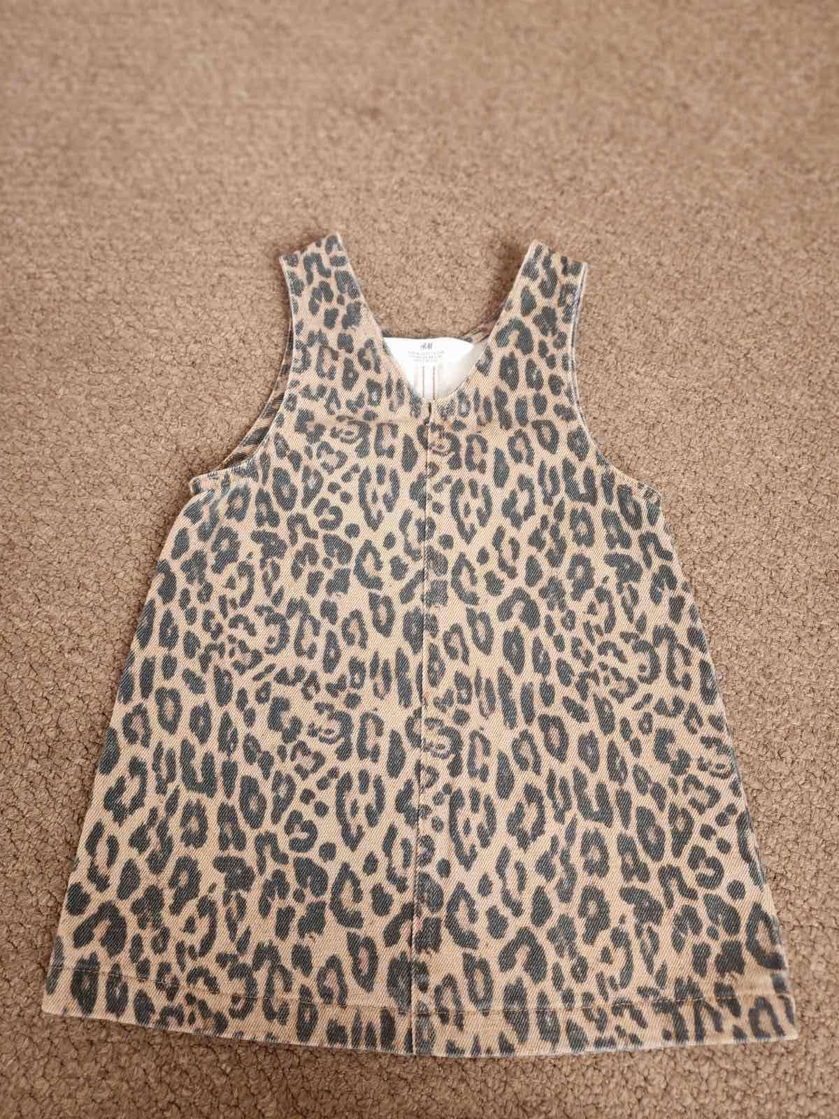 Vestido animal print niña