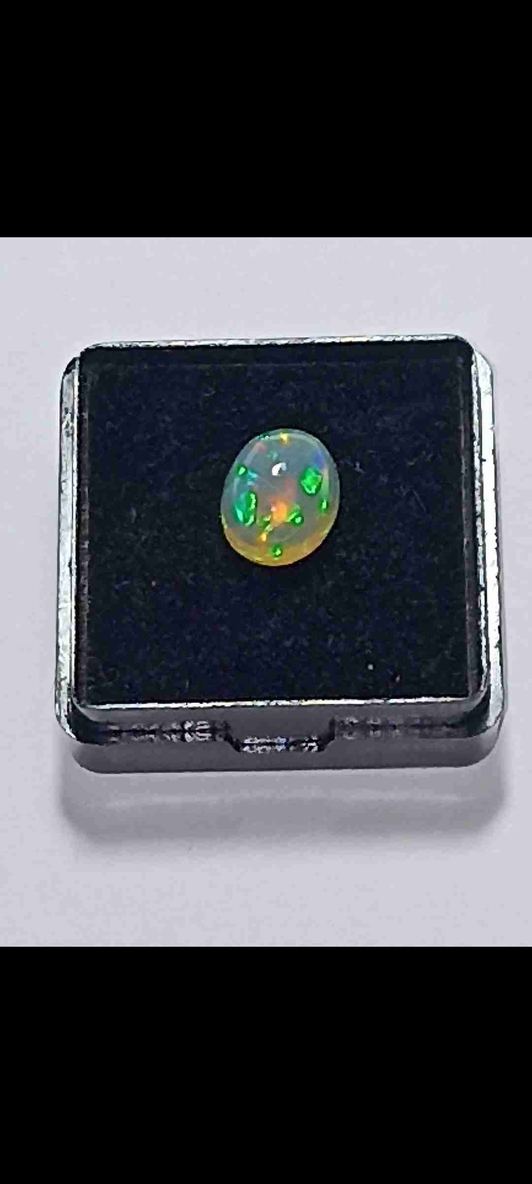 Ópalo precioso  natural de Etiopía corte cabuchon - miniatura 2