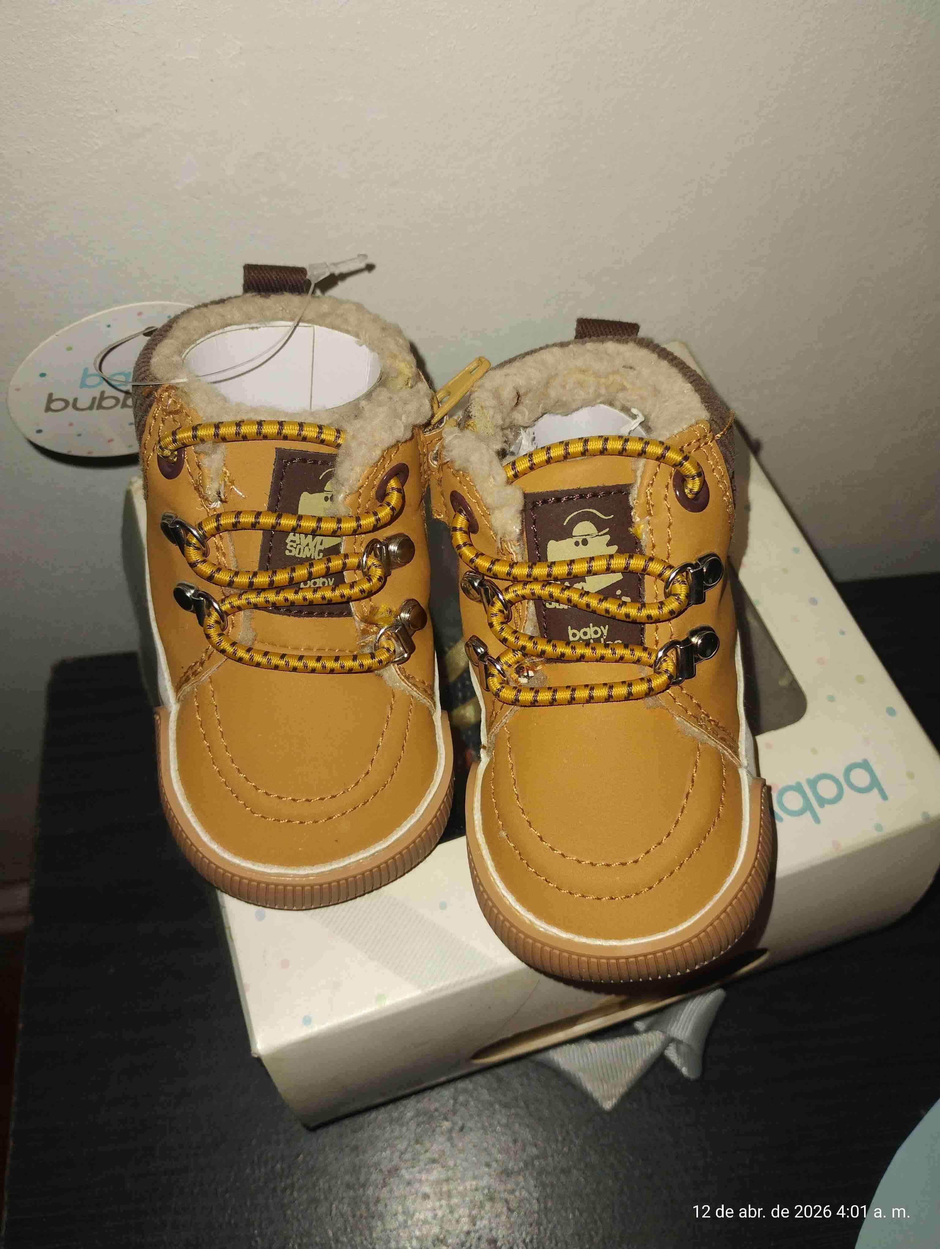 Botines bebé marrón Baby Bubbles - miniatura 3