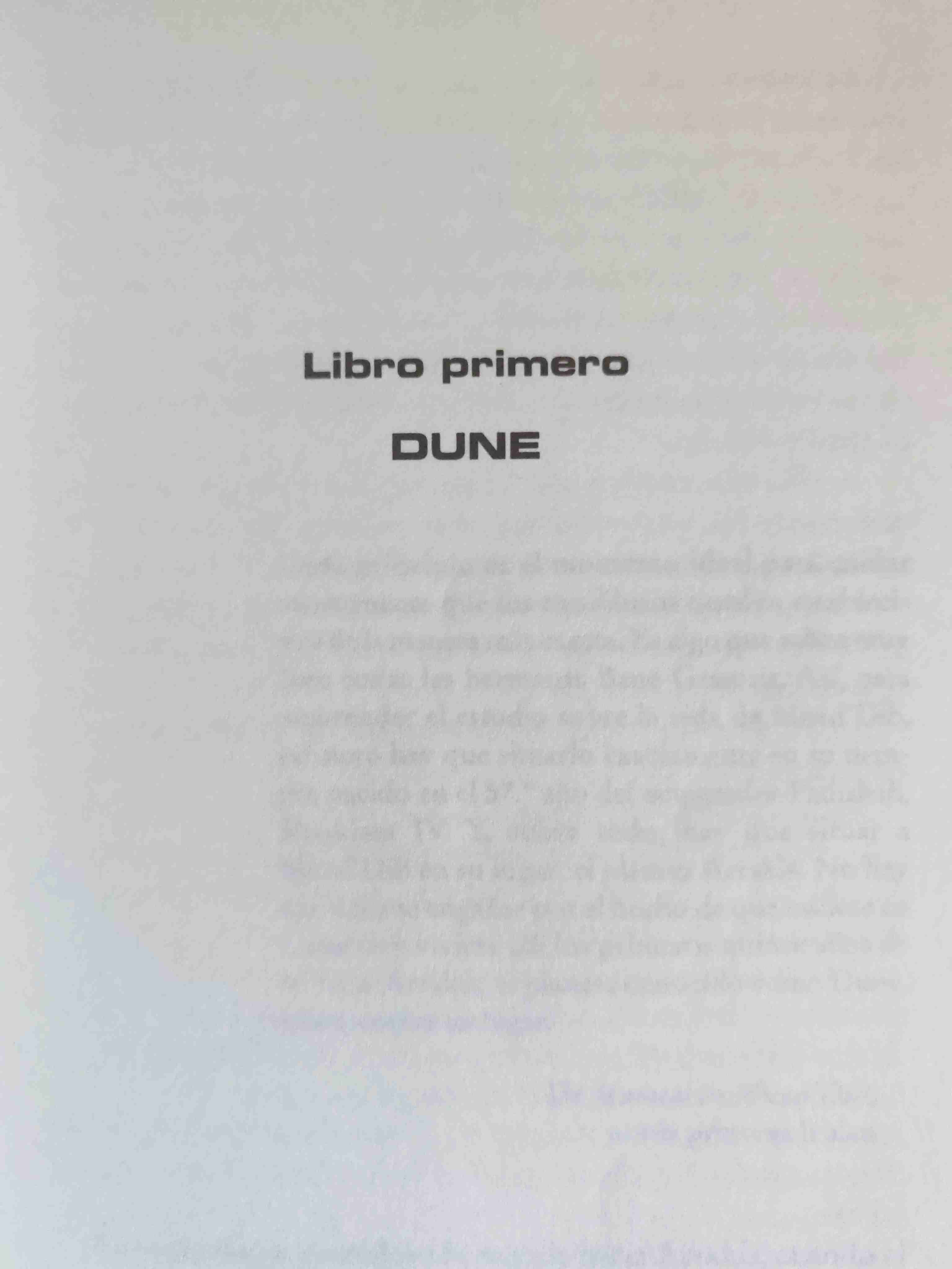 Libro Dune de Frank Herbert - miniatura 4