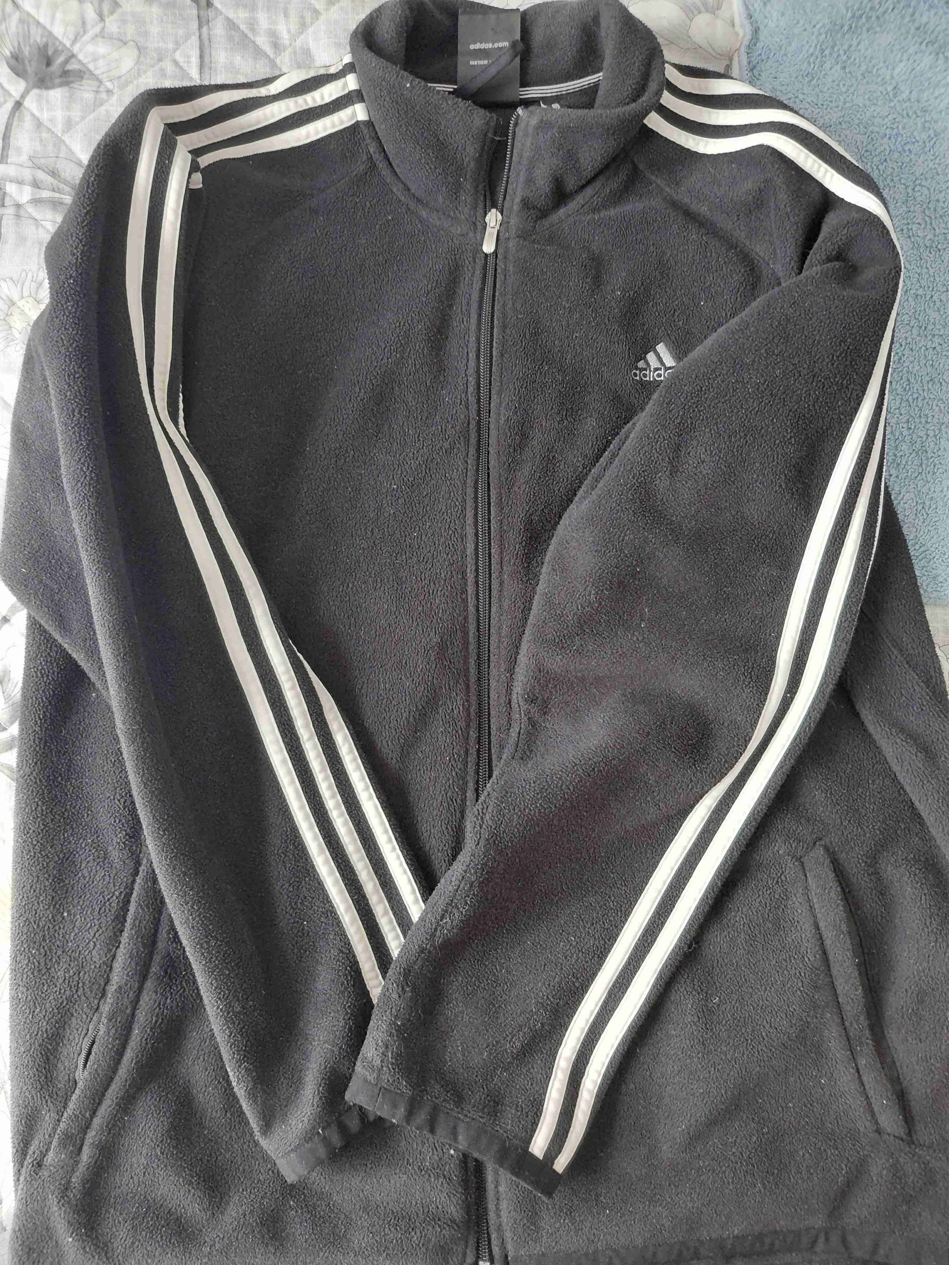 Chaqueta deportiva Adidas negra - miniatura 1