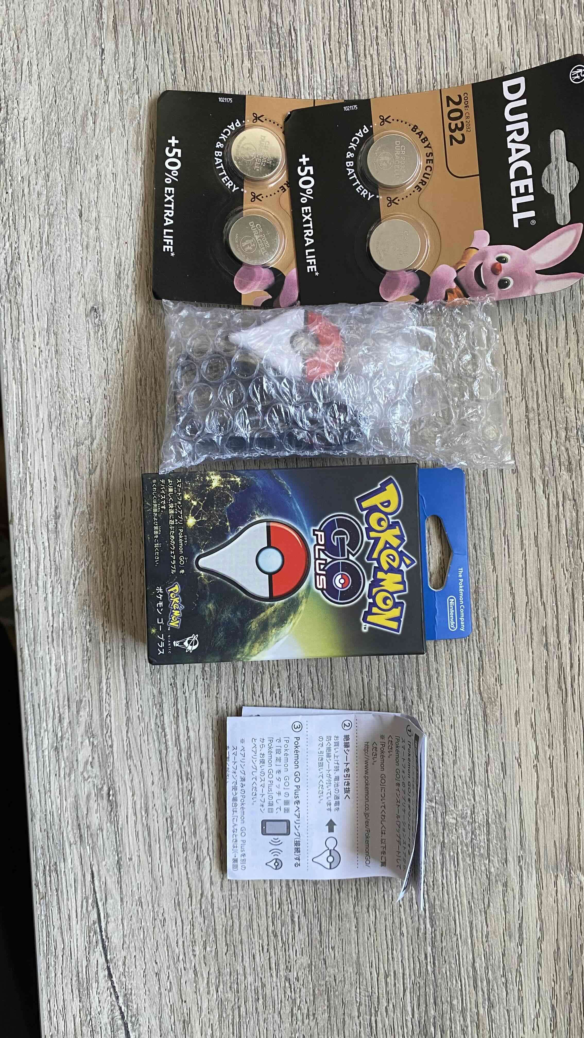 Pokémon GO Plus con pilas