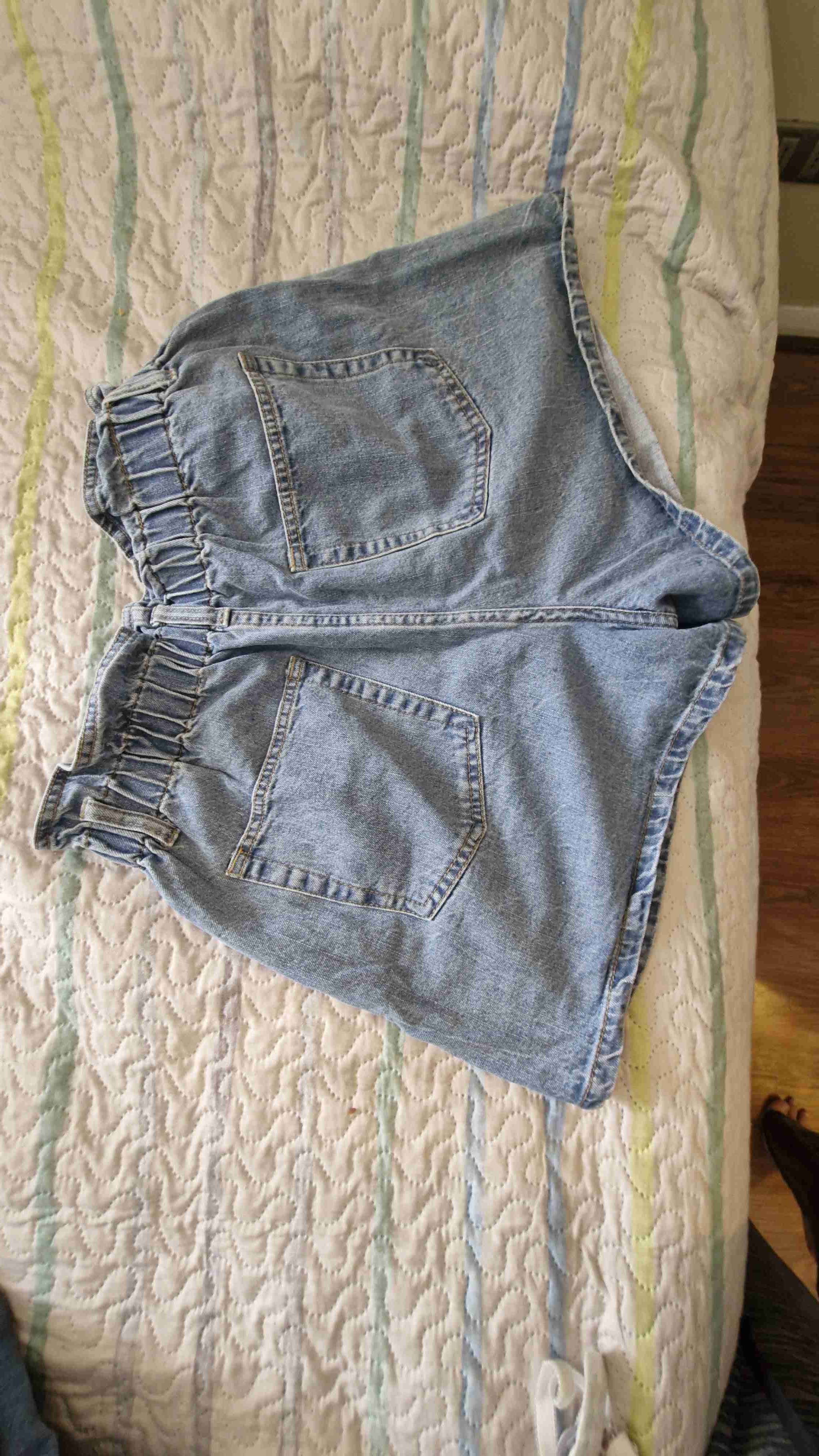 Shorts de mezclilla azul - 2