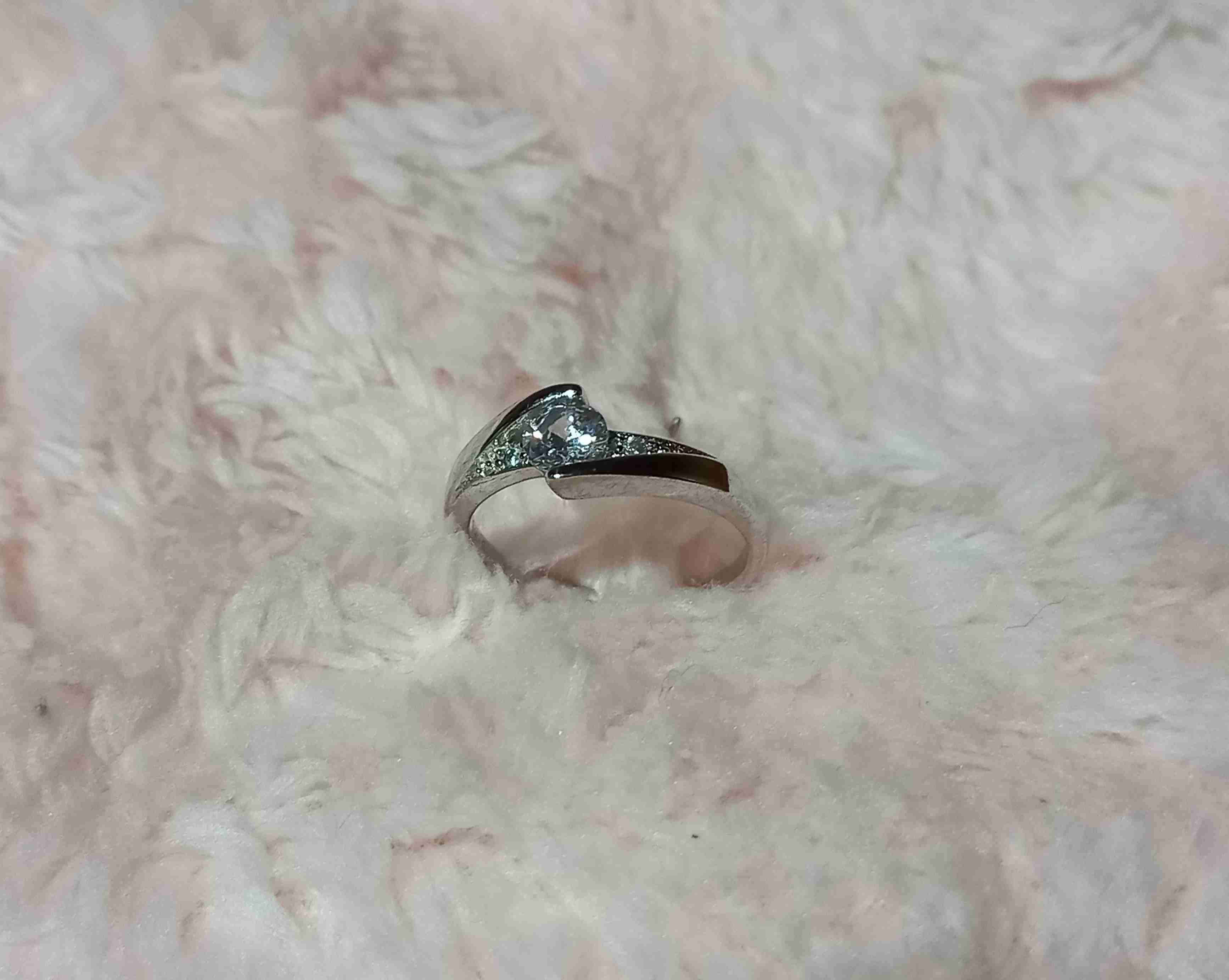 Anillo de compromiso plata 925 - miniatura 2