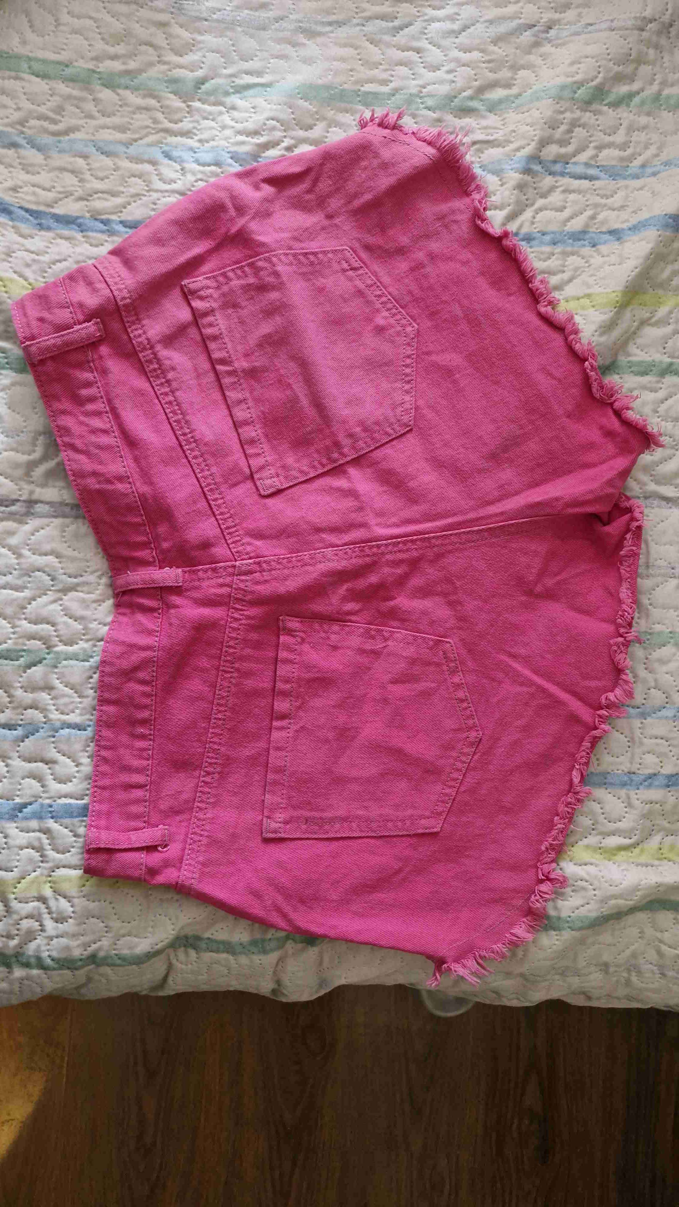 Shorts rosados de mezclilla - miniatura 2